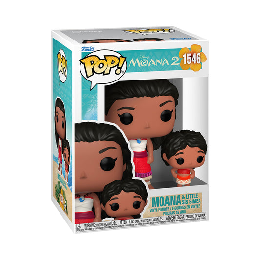 Funko POP & Buddy: Moana 2 - Moana & Simea