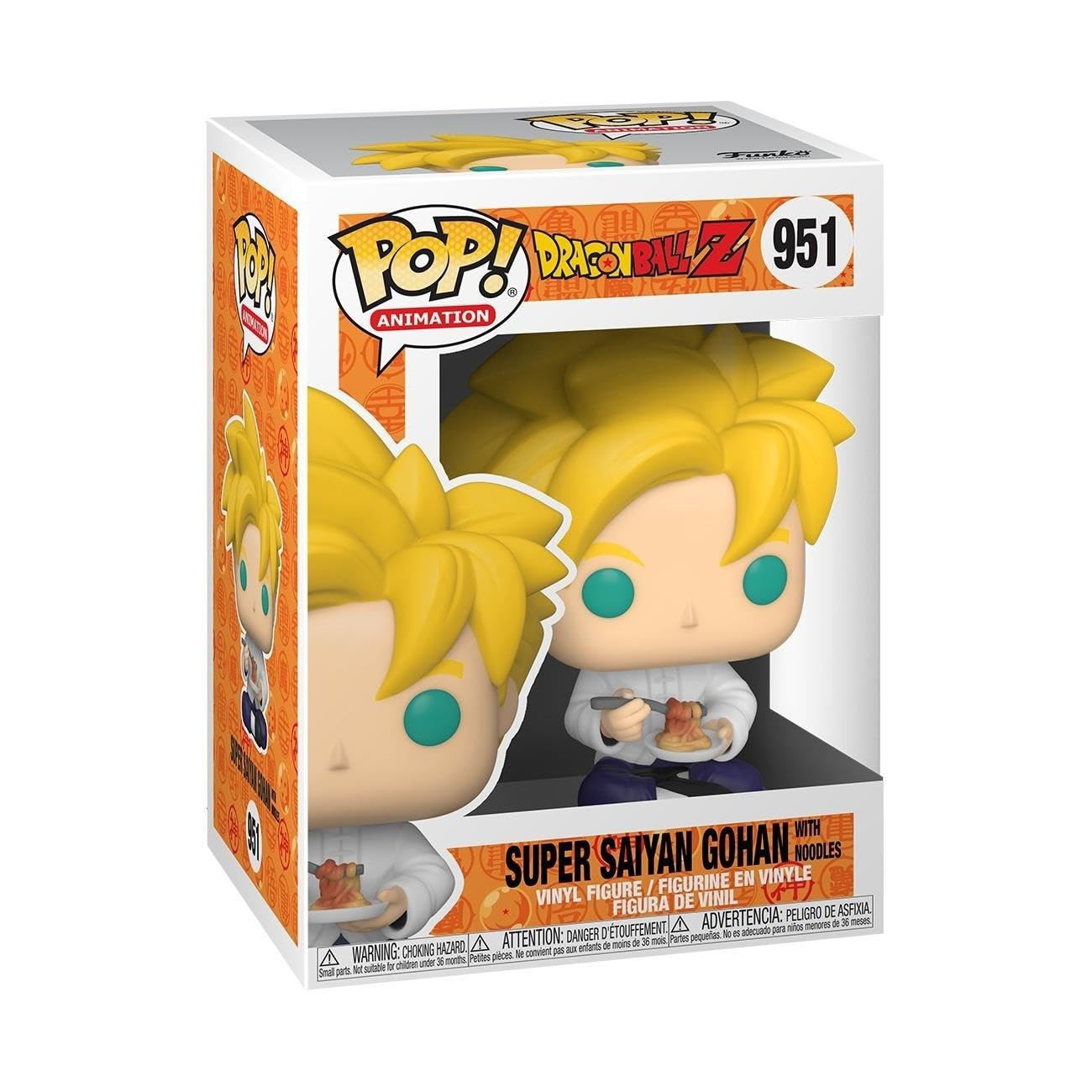 Funko Pop! Animación: Dragon Ball Z - SS Gohan with Noodles - Figura
