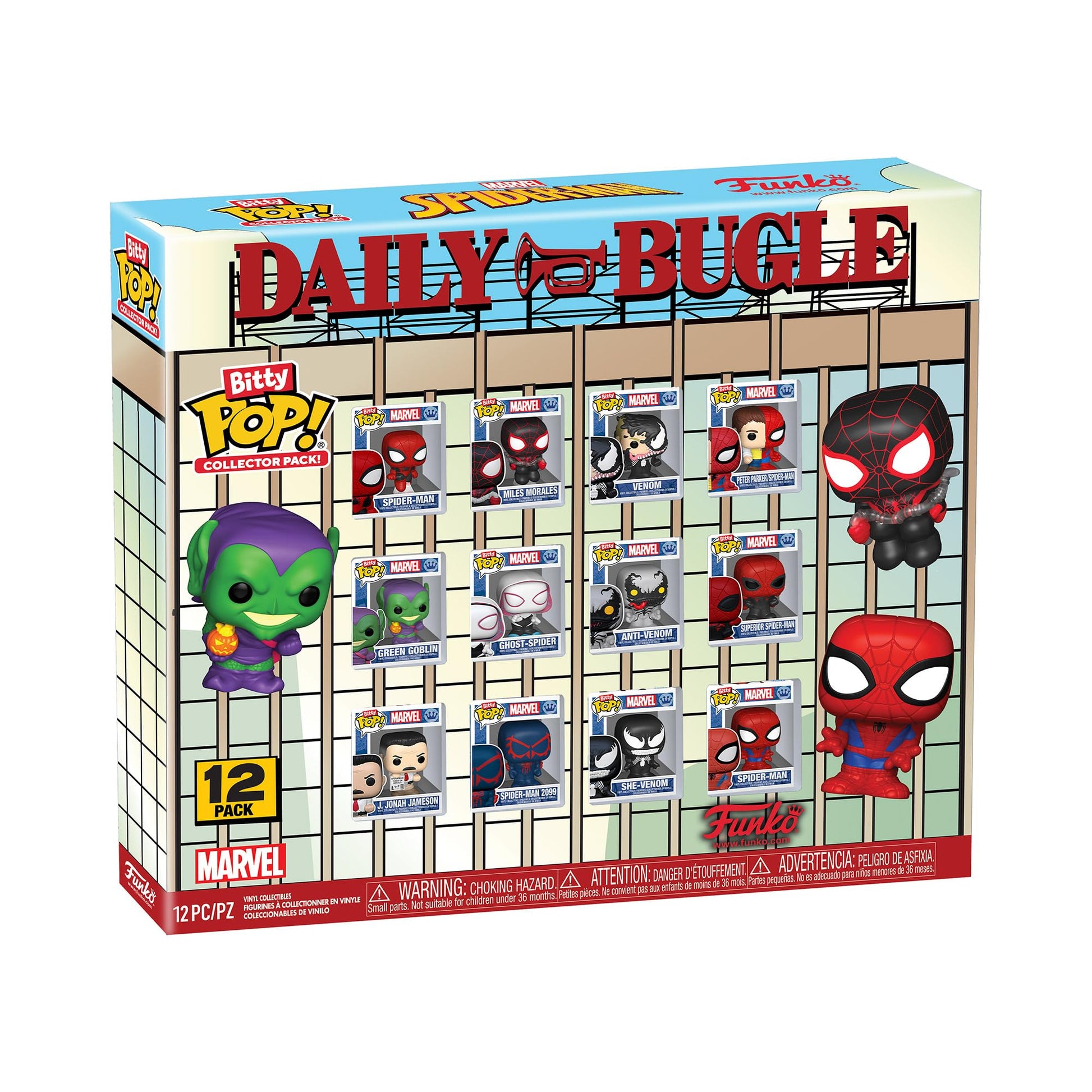 Funko Pop: Bitty POP! Spider-Man MLTIPK Pack of 12