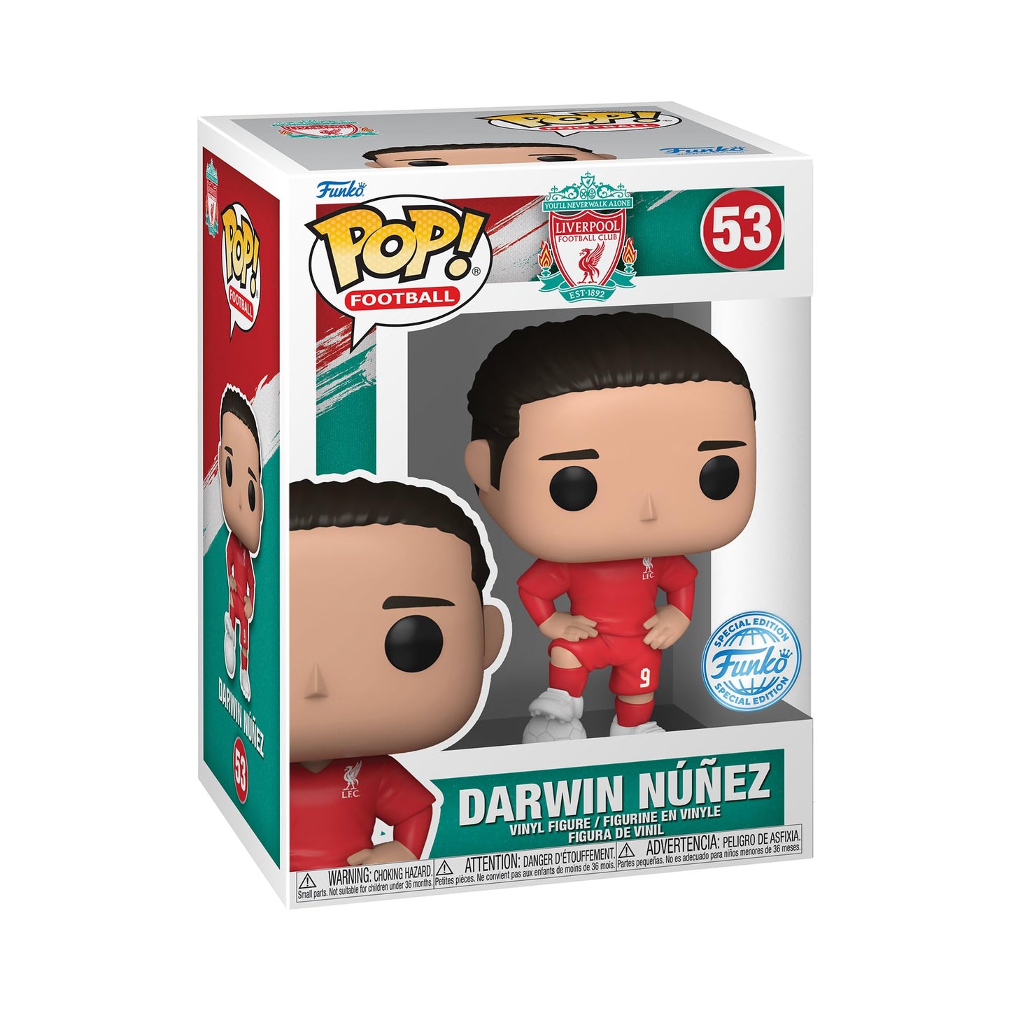 Funko Pop: POP Football: LFC Darwin Núñez