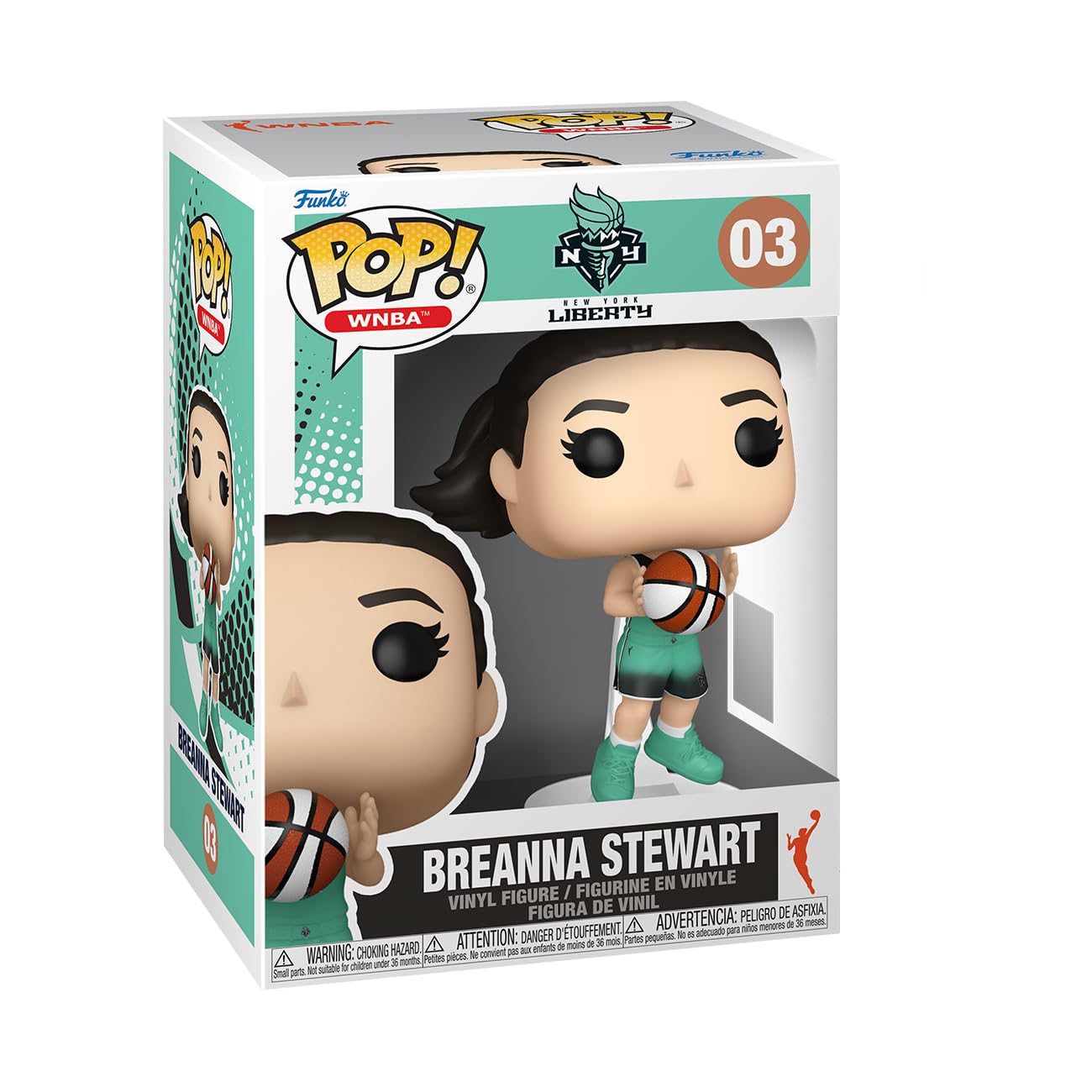 Funko Pop! WNBA: New York Liberty - Breanna Stewart - WNBA Players