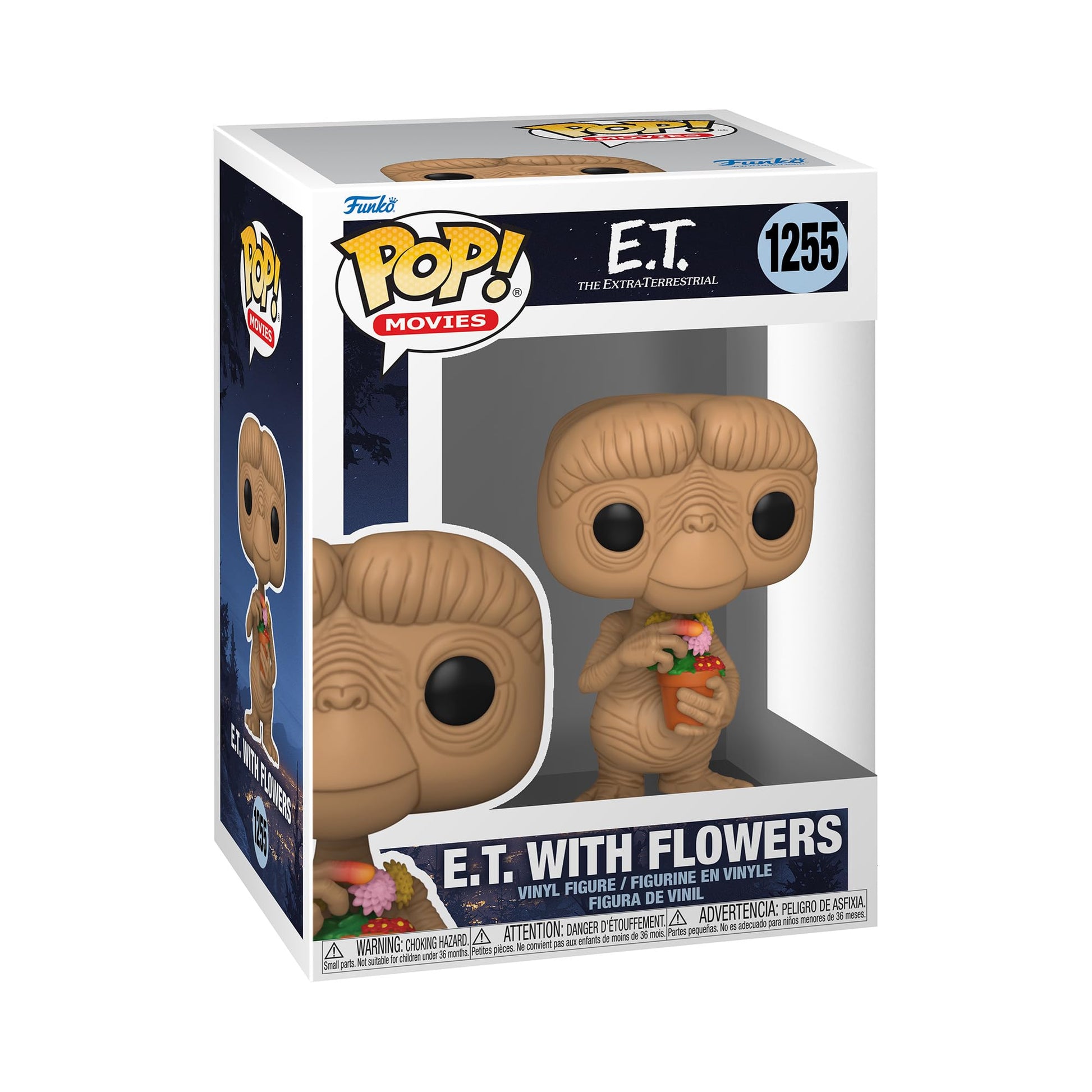 Funko Pop! Películas: E.T. the Extra-Terrestrial 40th - E.T. with Flowers