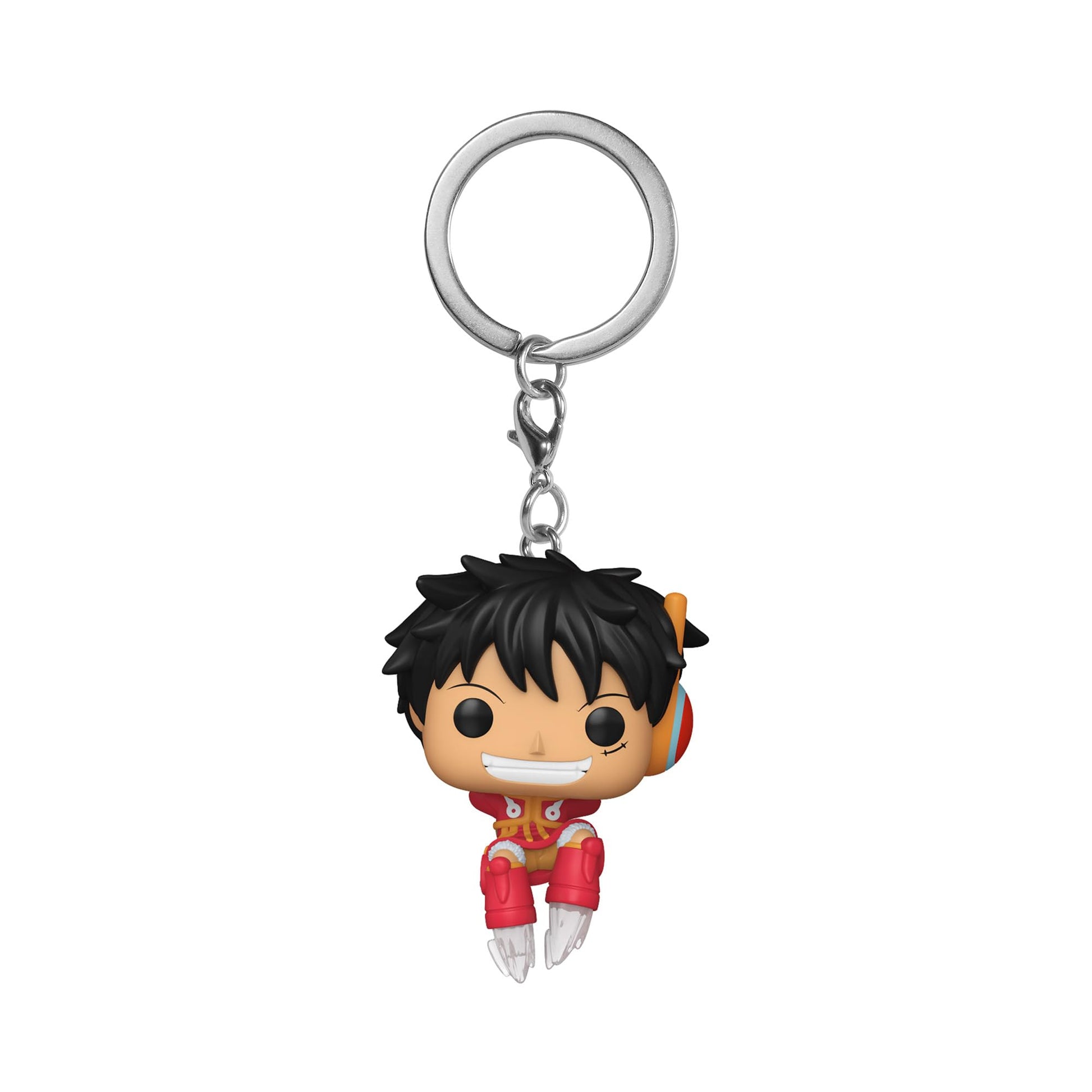 Funko Pop! Keychain: One Piece 1 - Monkey D. Luffy - (Egghead) - Monkey D. Ruffy - Novelty Keyring - Coleccionable Vinyl Mini Figura - Stocking Filler