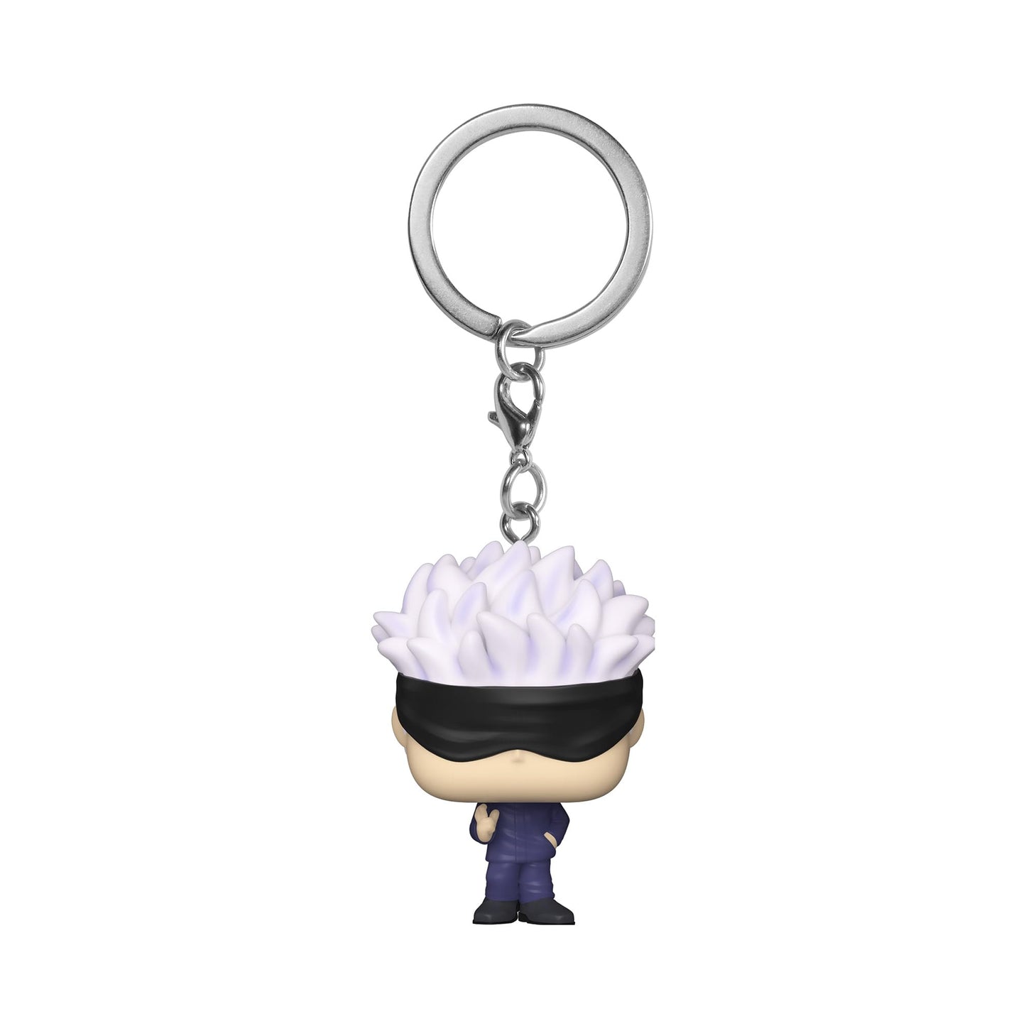 Funko Pop! Keychain: JJK - Satoru Gojo - Jujutsu Kaisen Novelty Keyring - Coleccionable Mini Figura - Stocking Filler