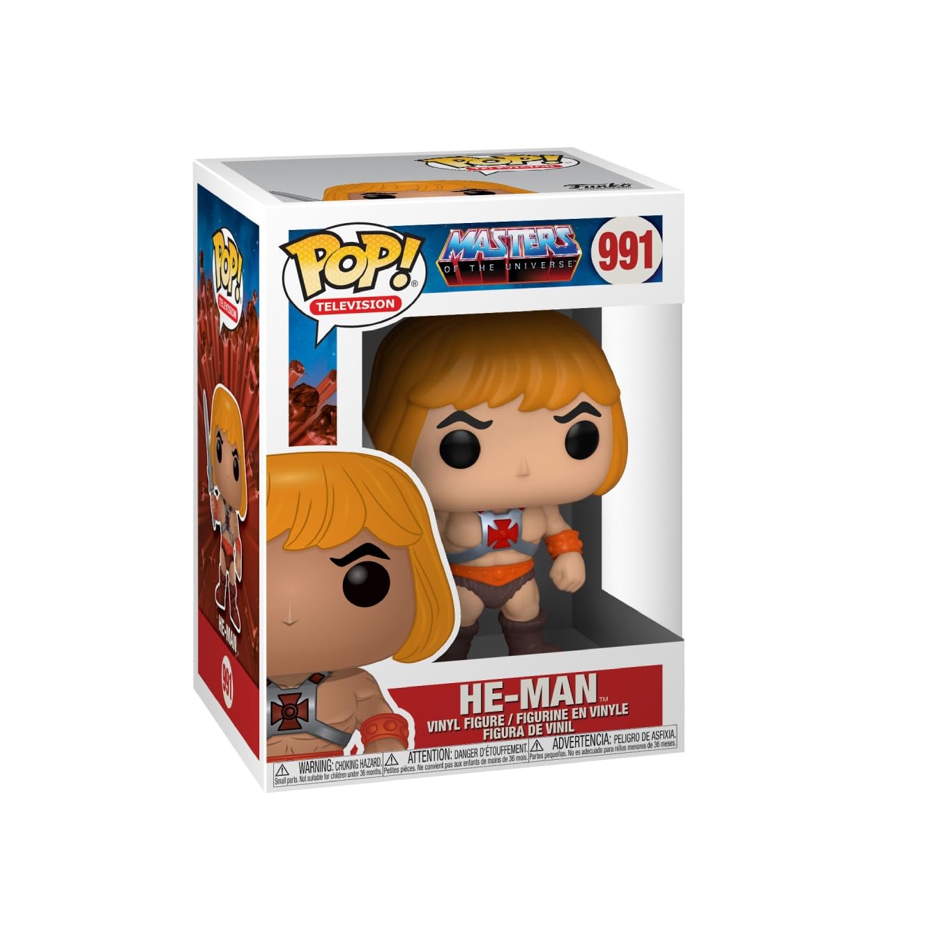 Funko Pop! Animación: Masters of the Universe - He-Man, Multicolor