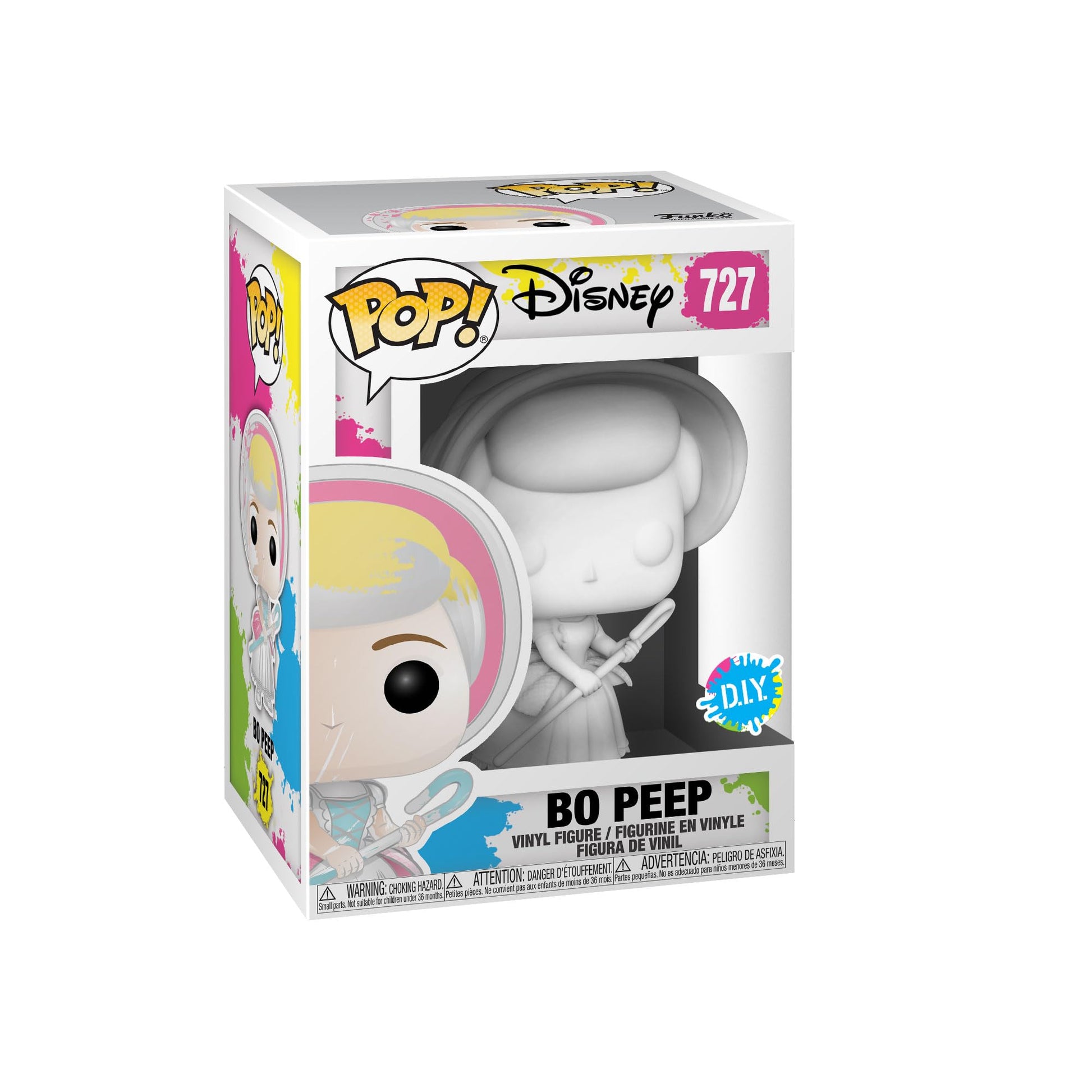 Funko Pop! Disney: Toy Story - Bo Peep (Do It Yourself), Multicolor, 3.75 Pulgadas