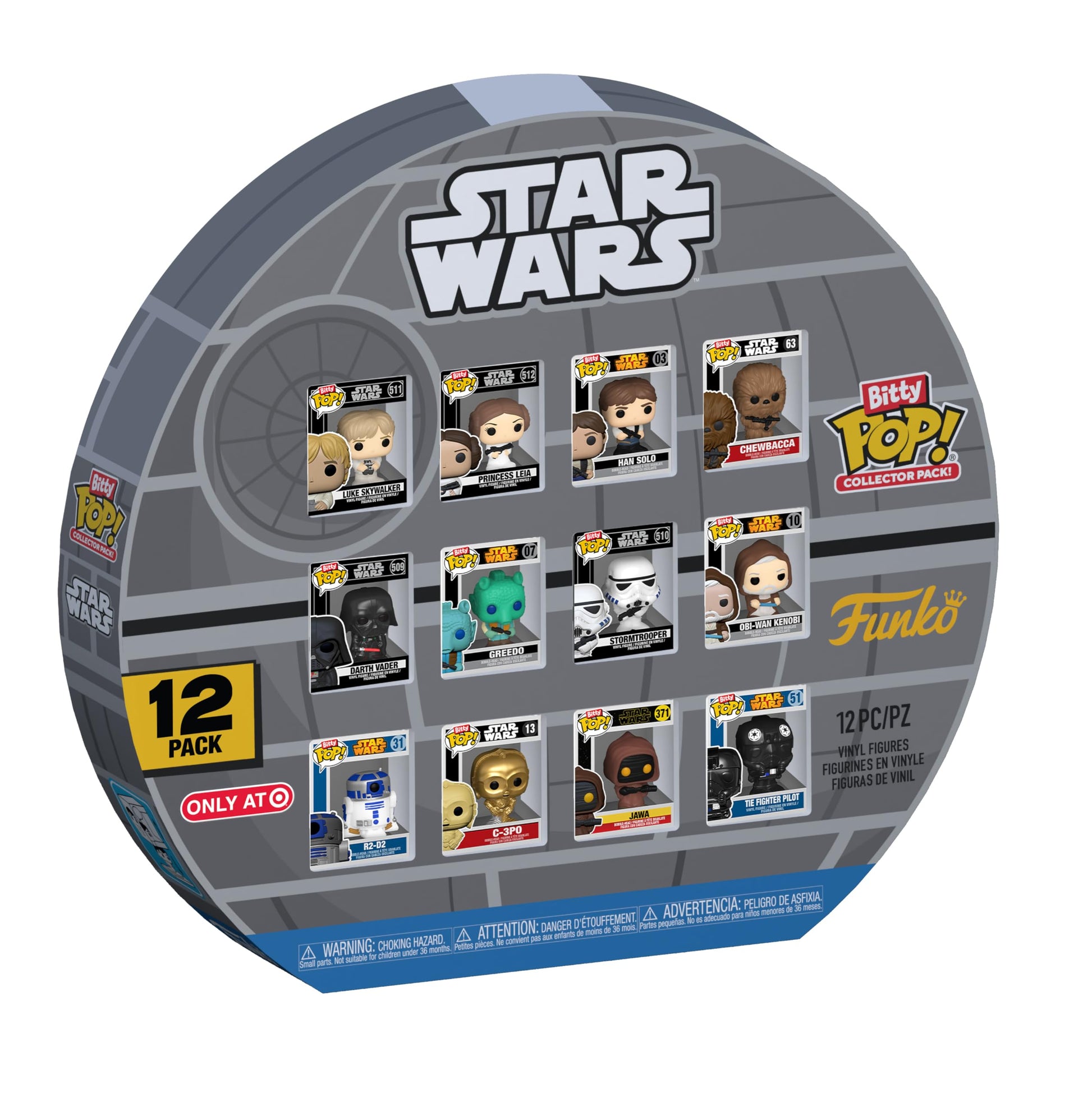 Funko Bitty POP! Star Wars: A New Hope - 12 Piece - Multipack - Collectible Figura de Vinilo