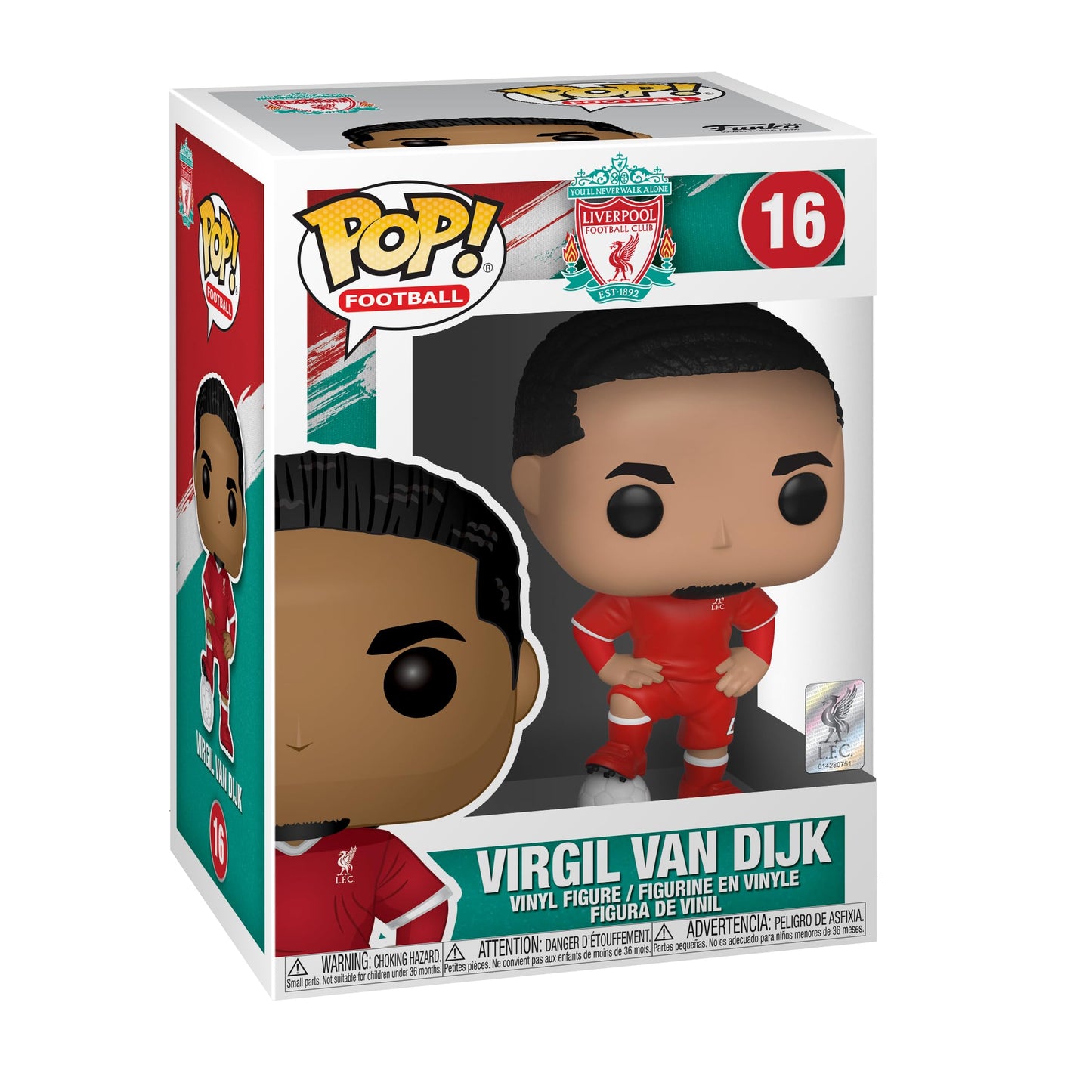 Funko Pop! Fútbol Americano: Virgil Van Dijk (Liverpool)
