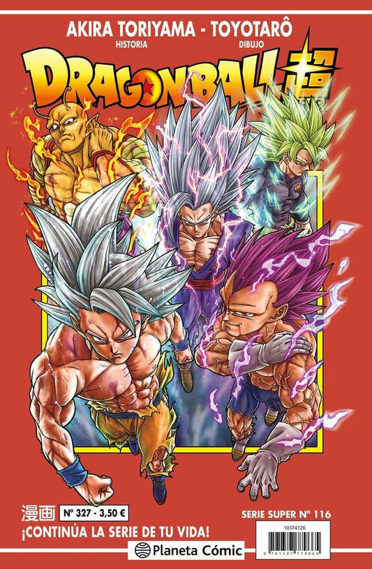 Dragon Ball Serie Roja nº 327 (Manga Shonen)