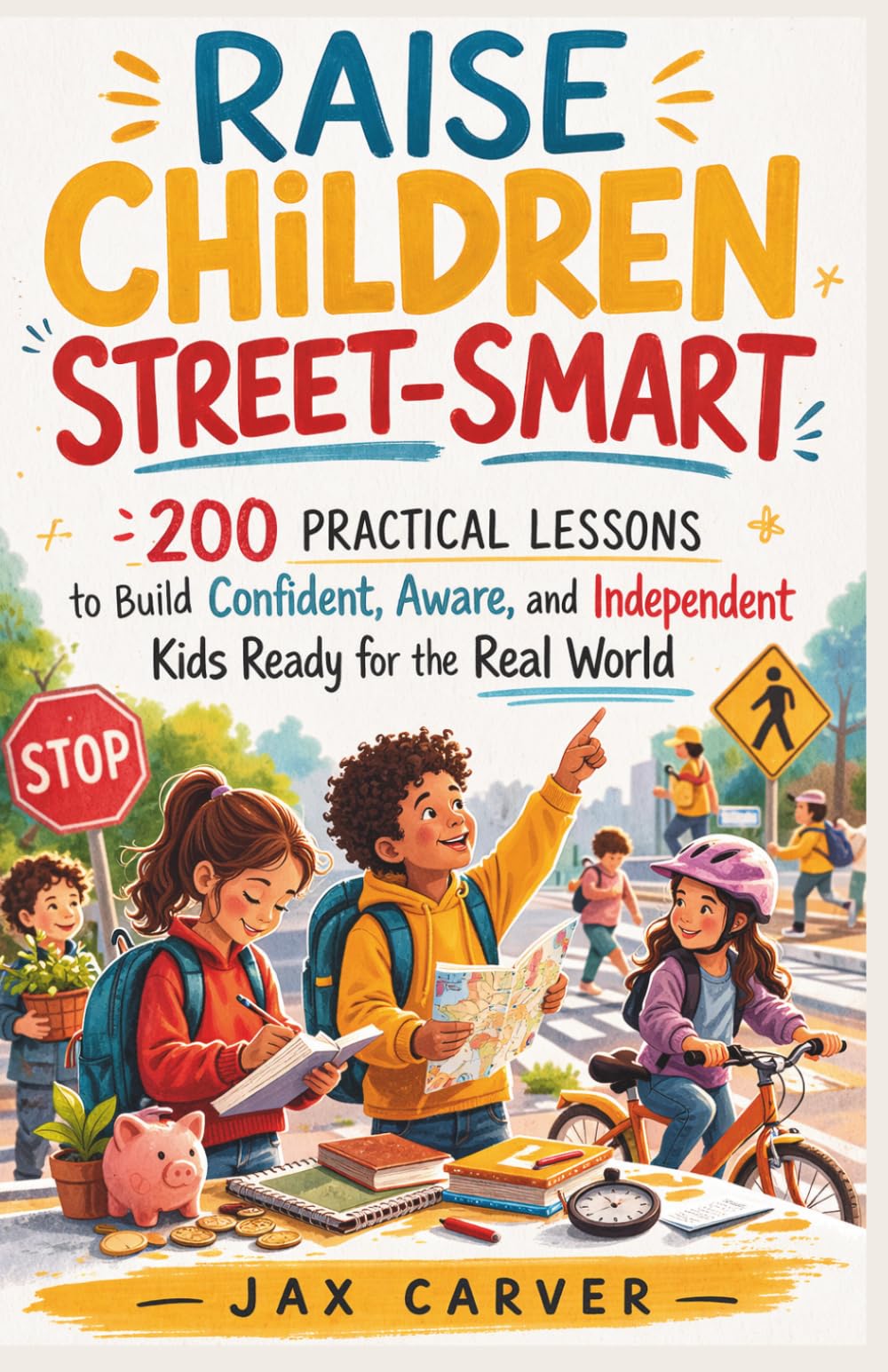 Libro: Raise Children Street-Smart: 200 Practical Lessons to Build Confident, Aware, and Independent Kids Ready for the Real World