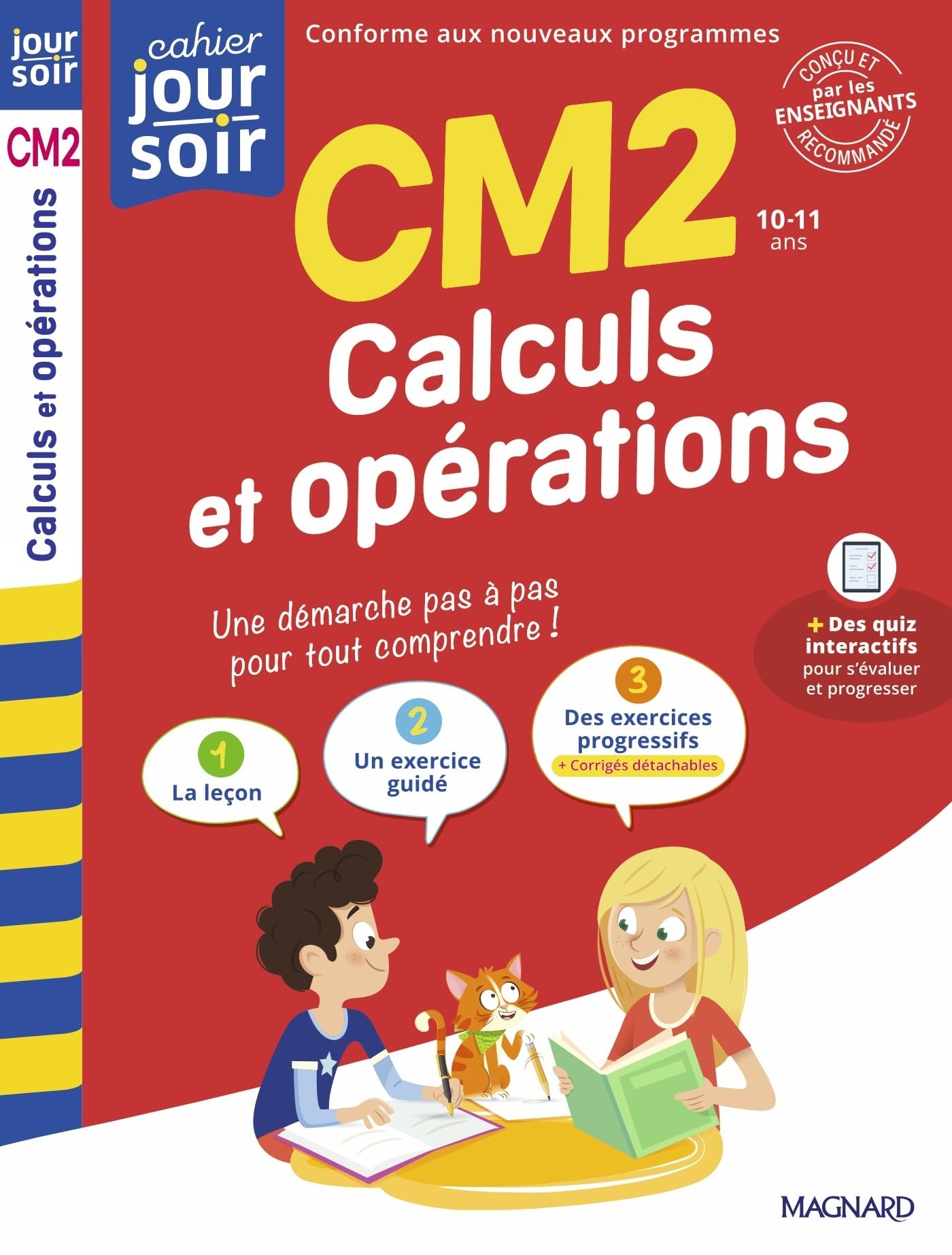 Libro: Calculs et opérations CM2 - Cahier Jour Soir: Conçu et recommandé par les enseignants