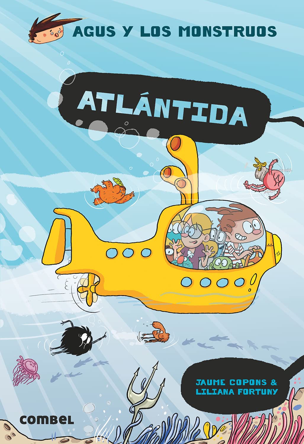 Libro: Atlántida (Agus y los Monstruos 20) - Novela Gráfica Infantil 8 Años | Fomenta la Lectura
