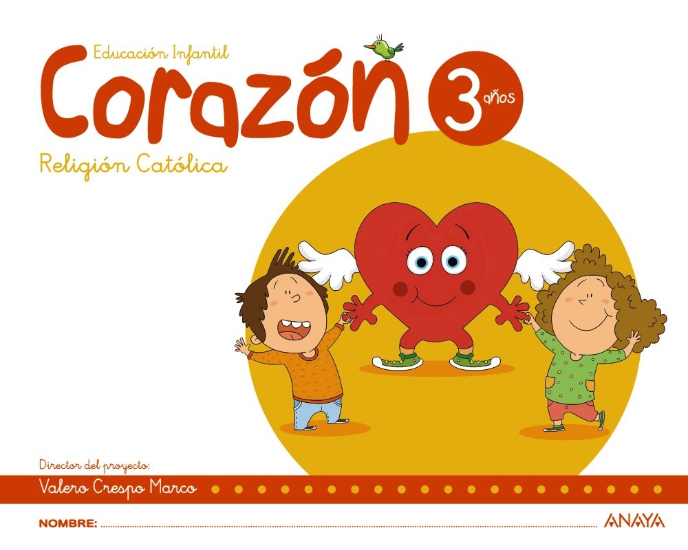 Libro: Corazón 3 años.