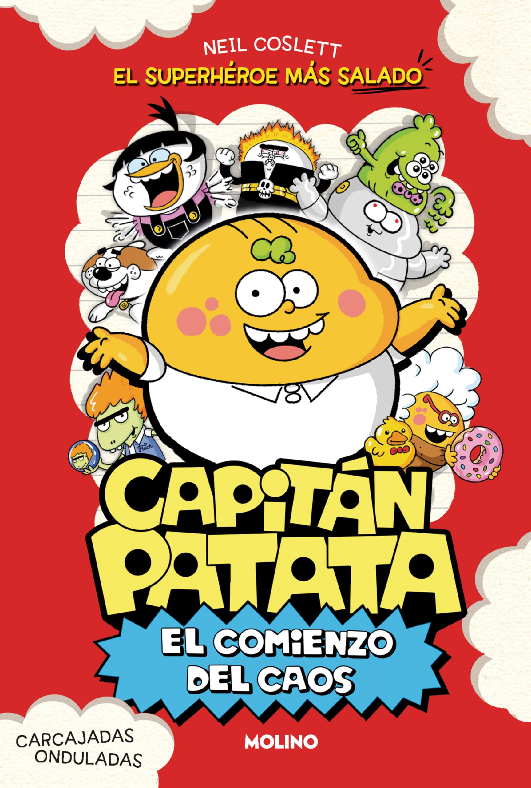 Libro: Capitán Patata 1 - El comienzo del caos: El superhéroe más salado (Ficción Kids)