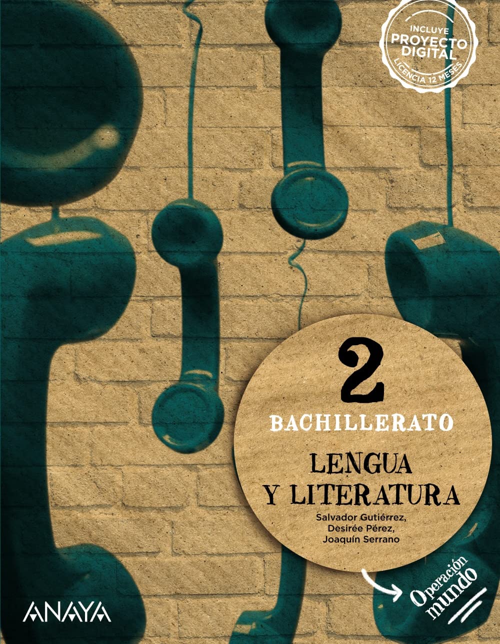 Libro: Lengua y Literatura 2 (Operación Mundo)