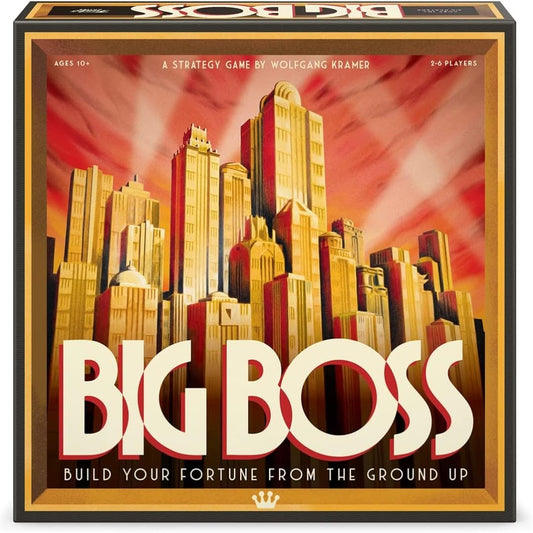 Funko Big Boss Strategy Board Game for 2-6 Players Ages 10+