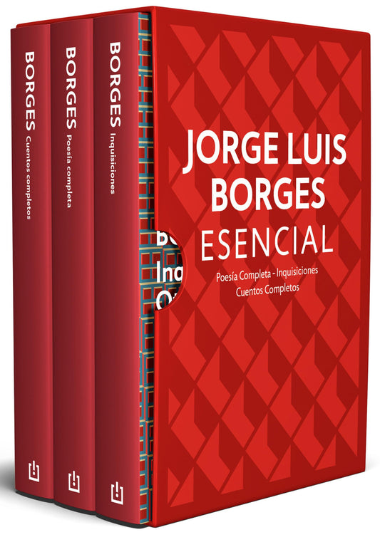 Estuche Jorge Luis Borges esencial (contiene: Poesía completa | Cuentos completos | Inquisiciones) (Contemporánea)