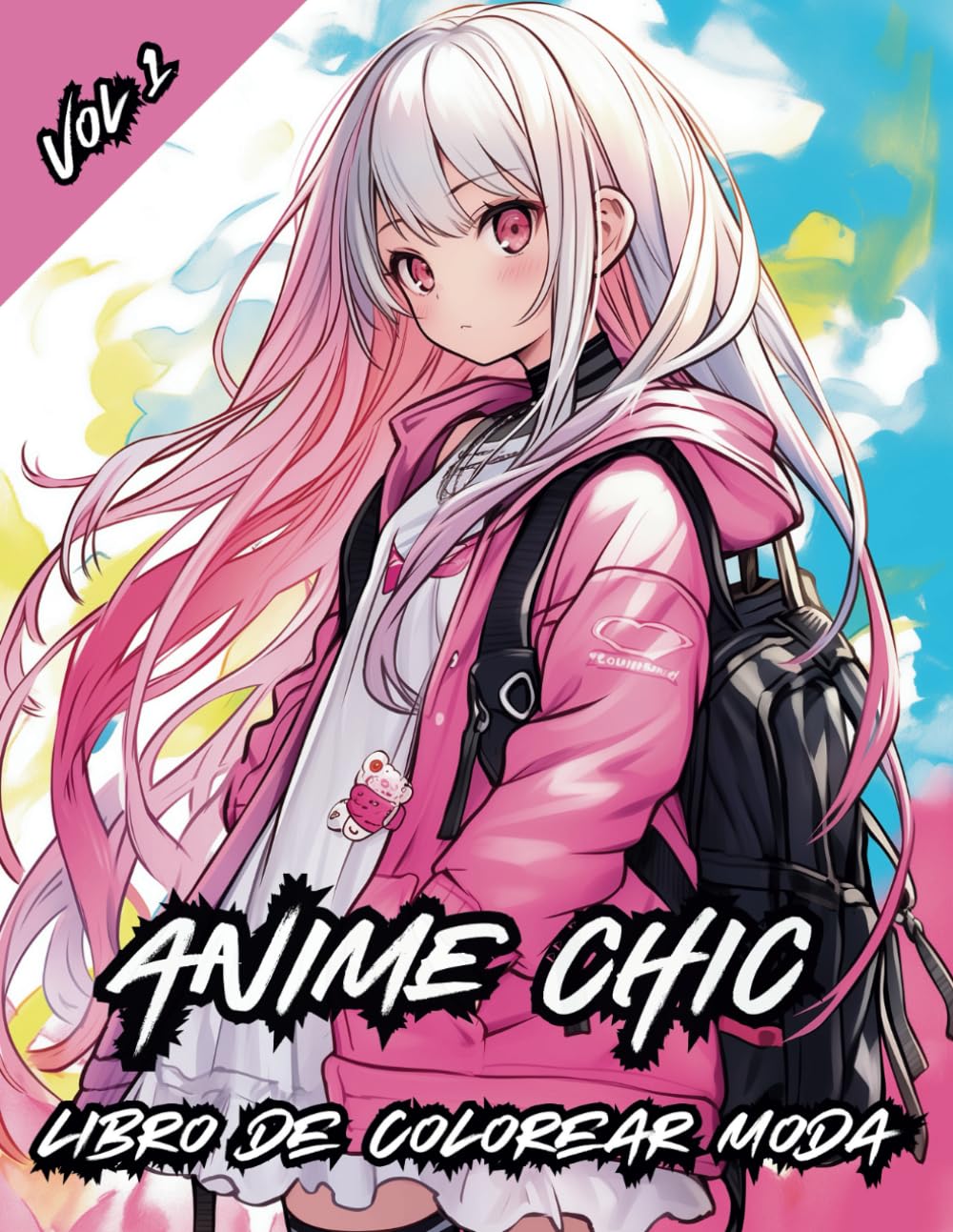 Libro: Anime Chic: Libro para Colorear Chicas manga y Anime: colección de diseños únicos de moda al estilo anime y manga para adolescentes y adultos