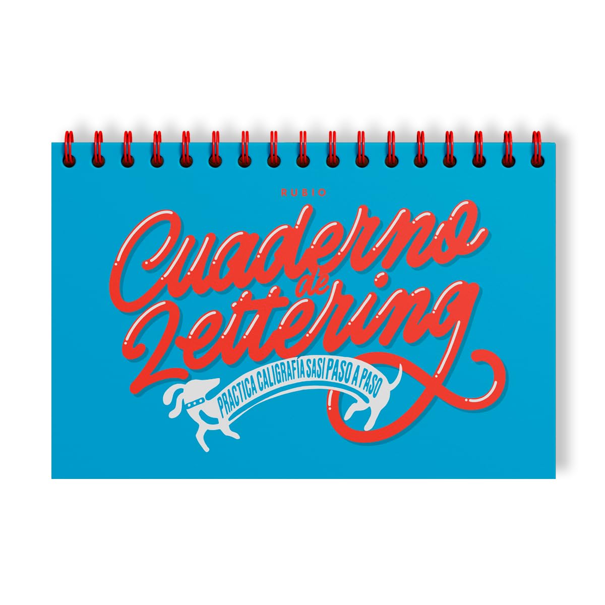 Libro: Cuaderno de lettering. Practica caligrafía Sasi paso a paso