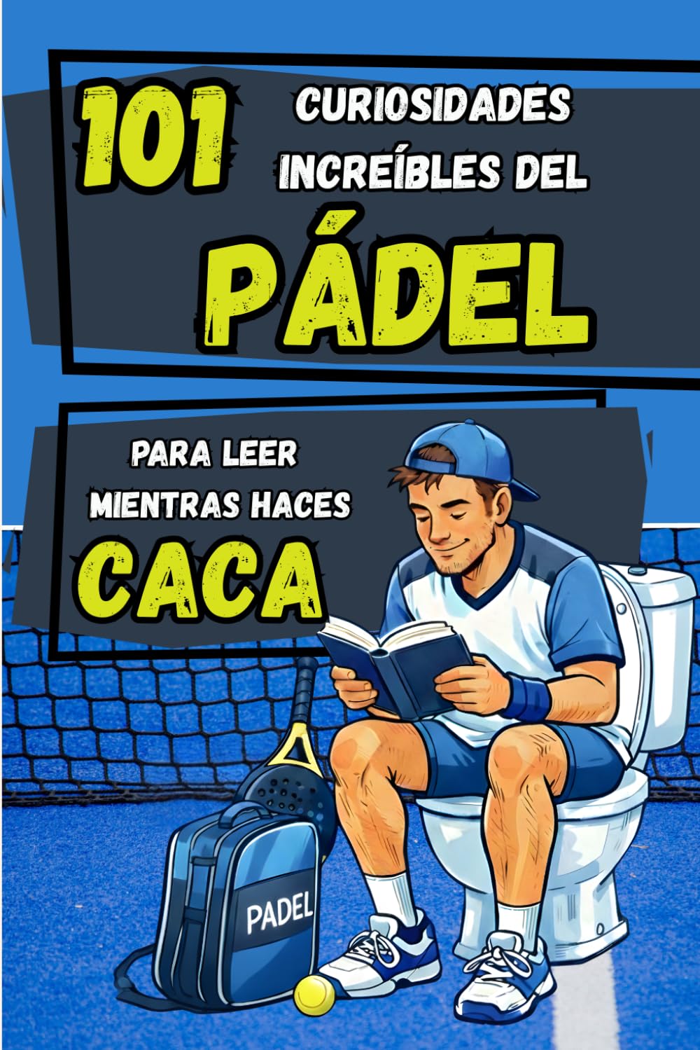 Libro: 101 Curiosidades increíbles del Pádel para leer mientras haces CACA: Récords, anécdotas e historias increíbles sobre el pádel - Idea de regalo para jugadores de pádel