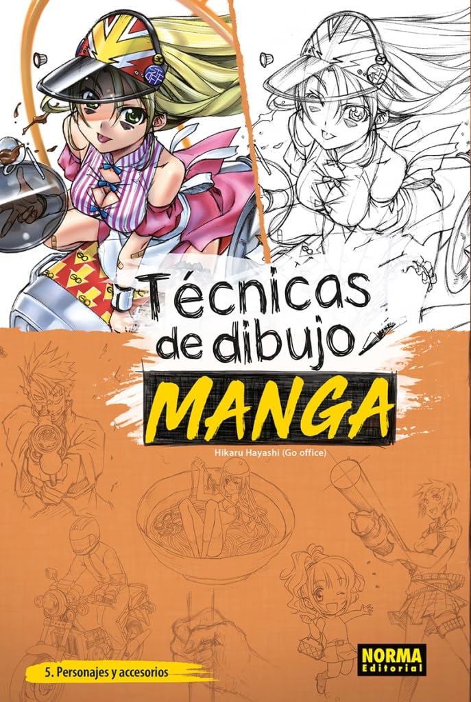 Libro: TECNICAS DE DIBUJO MANGA 05