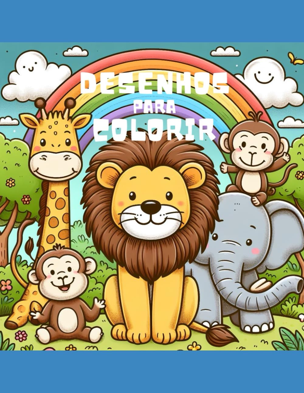 Libro: Desenhos para colorir: Mais de 80 desenhos para pintar (Portuguese Edition)