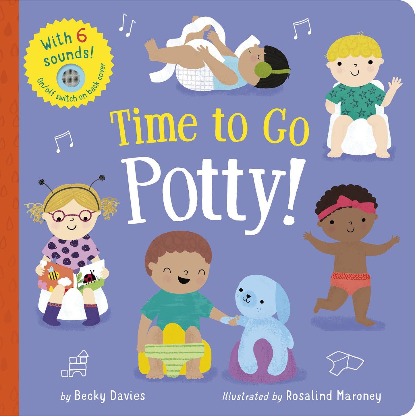 Libro: Time to Go Potty!: Includes 6 Sounds and an On/Off Switch on the Back Cover!