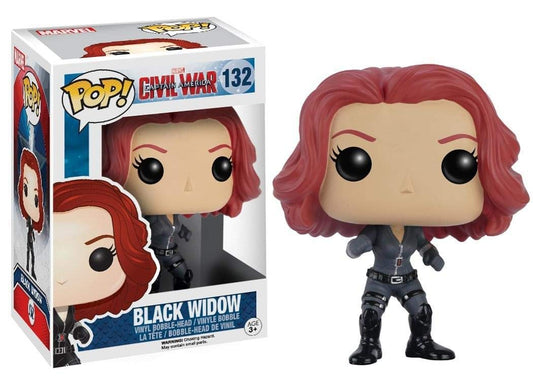 Funko POP Marvel: Captain America 3: Civil War Figura de Acción - Black Widow