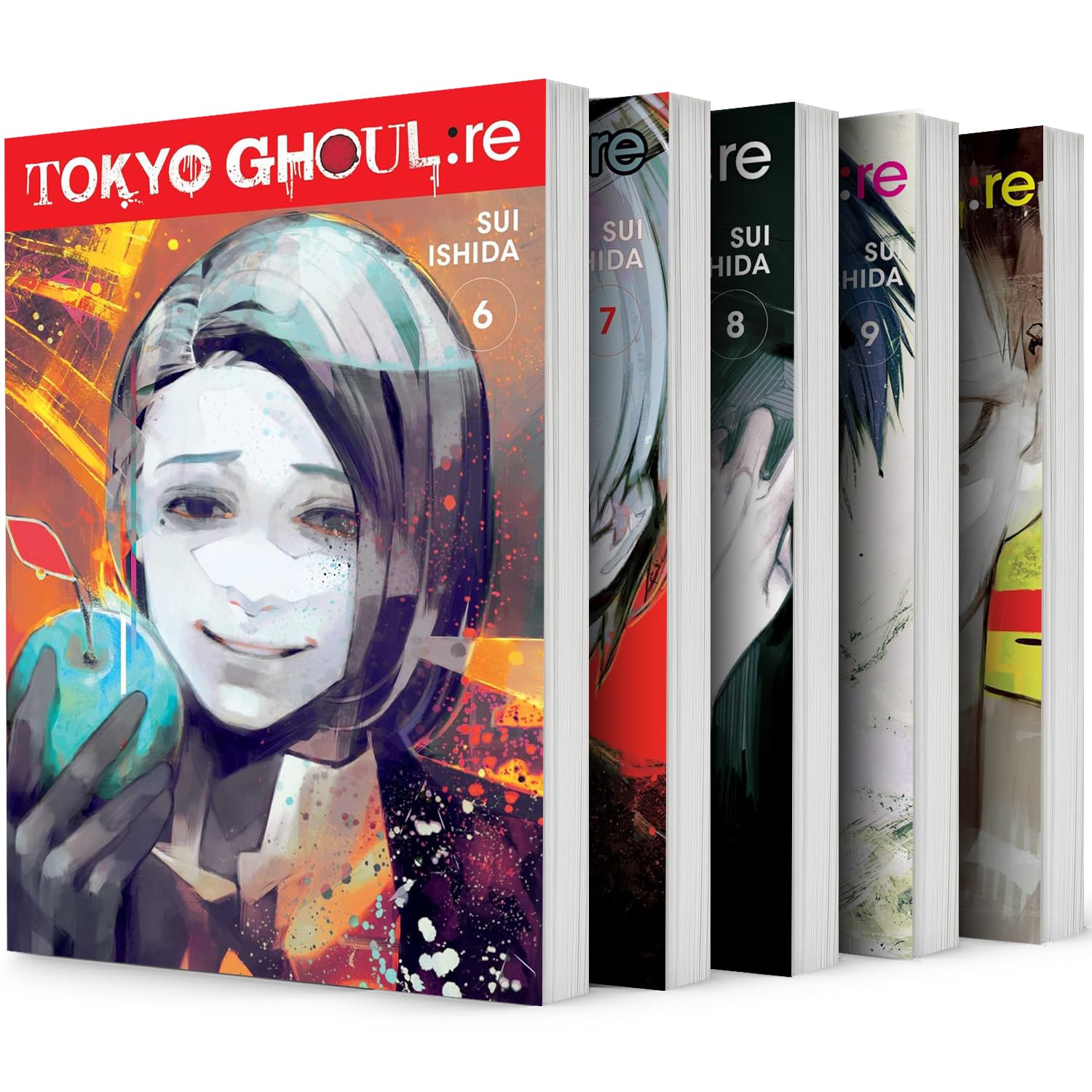Libro: Tokyo Ghoul: Re Manga Series, Set of 5 Books, Vol. 6-10 by Sui Ishida