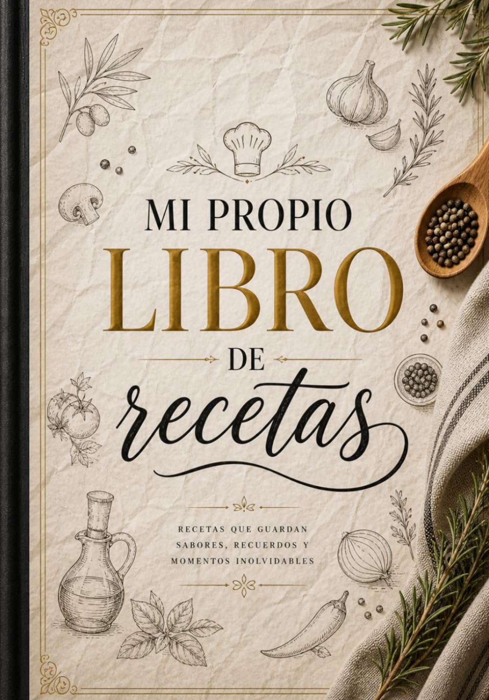 Libro: Mi libro de Cocina: Cuaderno para Rellenar y Personalizar | 110 Plantillas con Espacio para Fotos, Ingredientes y Pasos: Diario de Recetas en Blanco ... tu Propio Libro de Cocina (Tamaño 7x10 pulg)