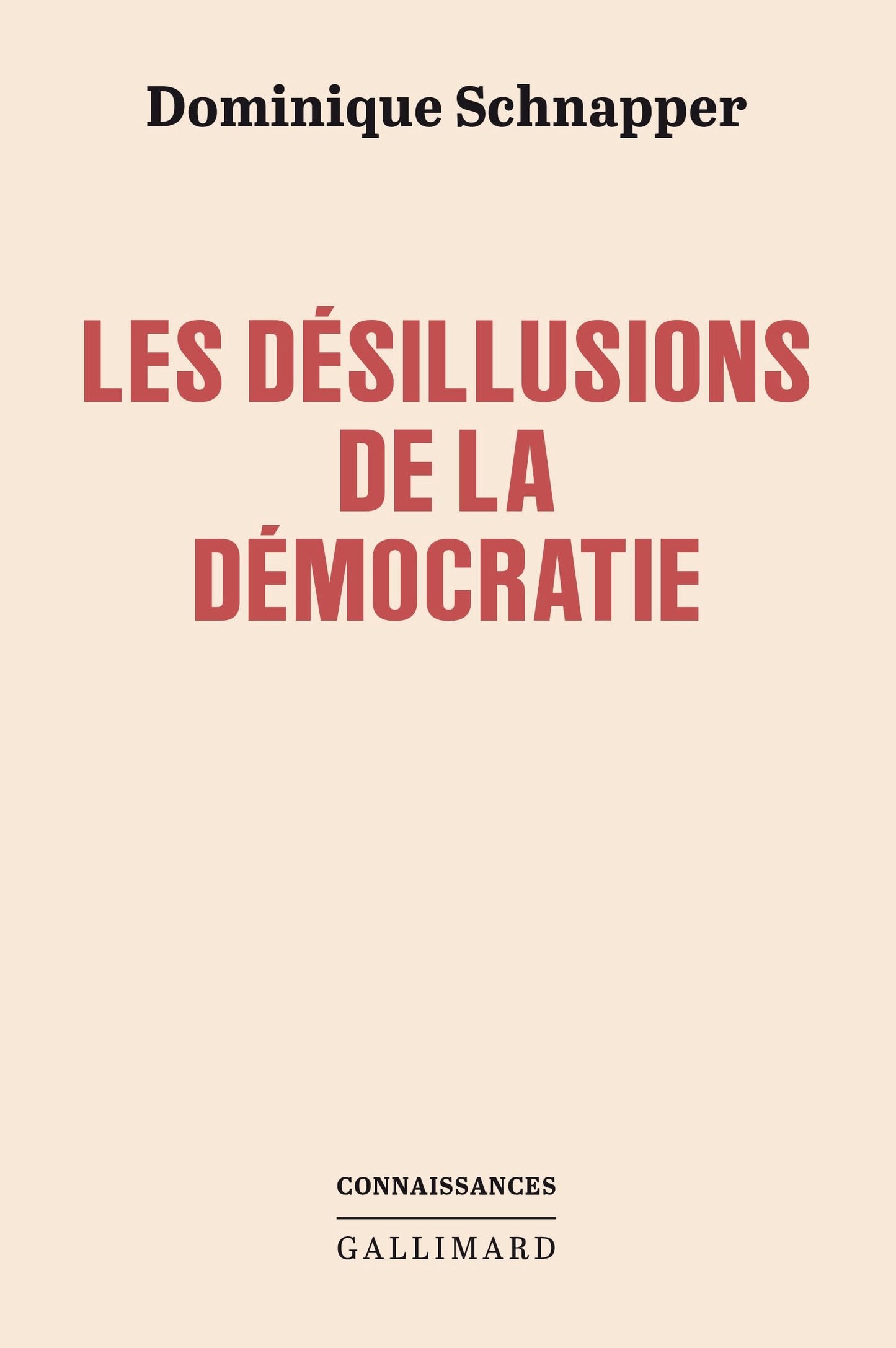 Libro: Les désillusions de la démocratie