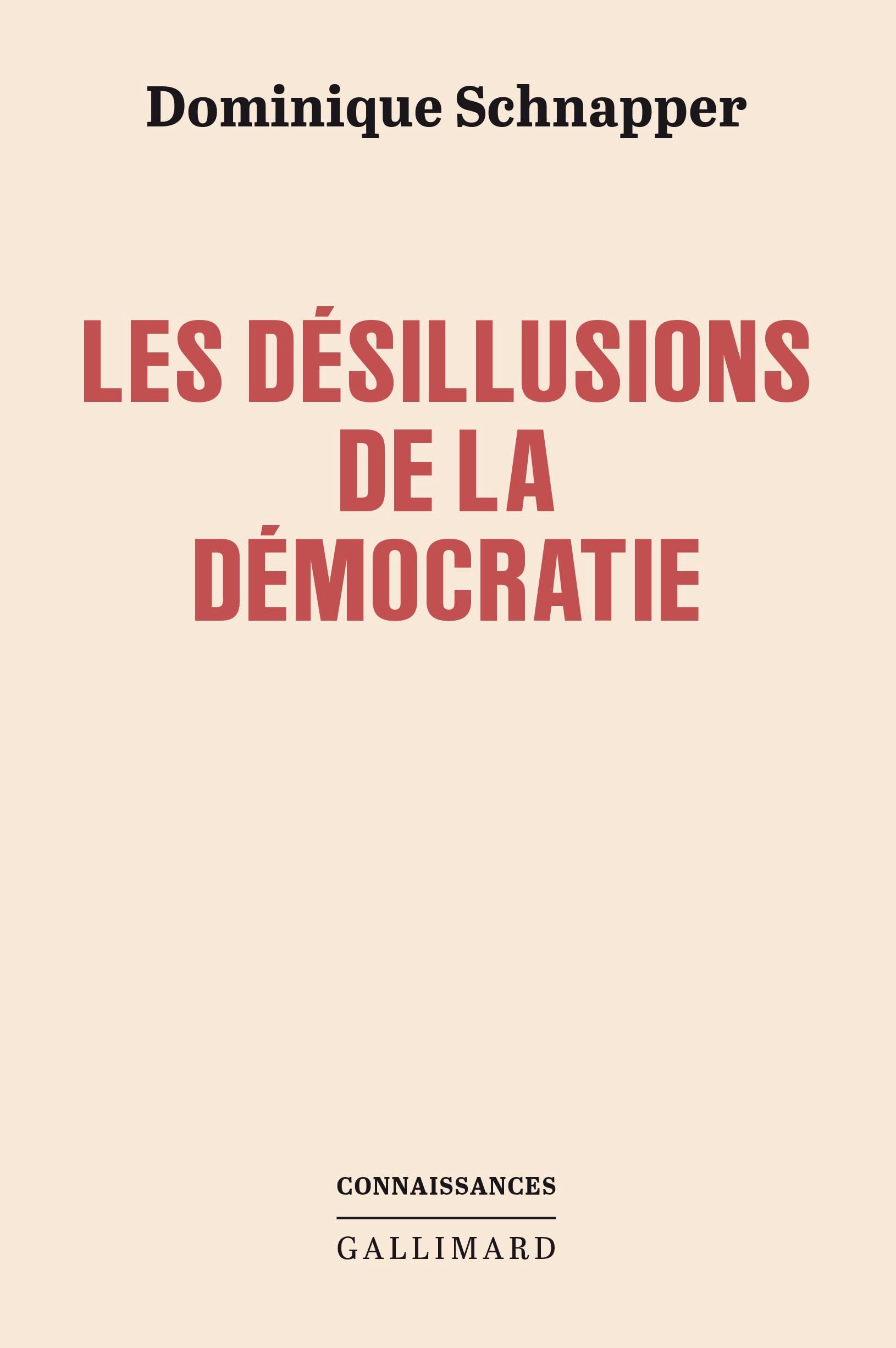 Libro: Les désillusions de la démocratie