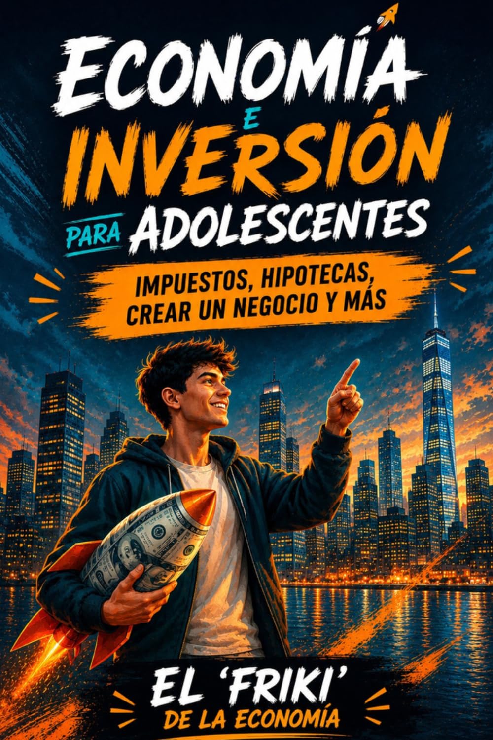 Libro: Economía e Inversión para Adolescentes: Interés compuesto, hipotecas, nóminas, crear un negocio o impuestos (El 'Friki' de la Economía) (Spanish Edition)