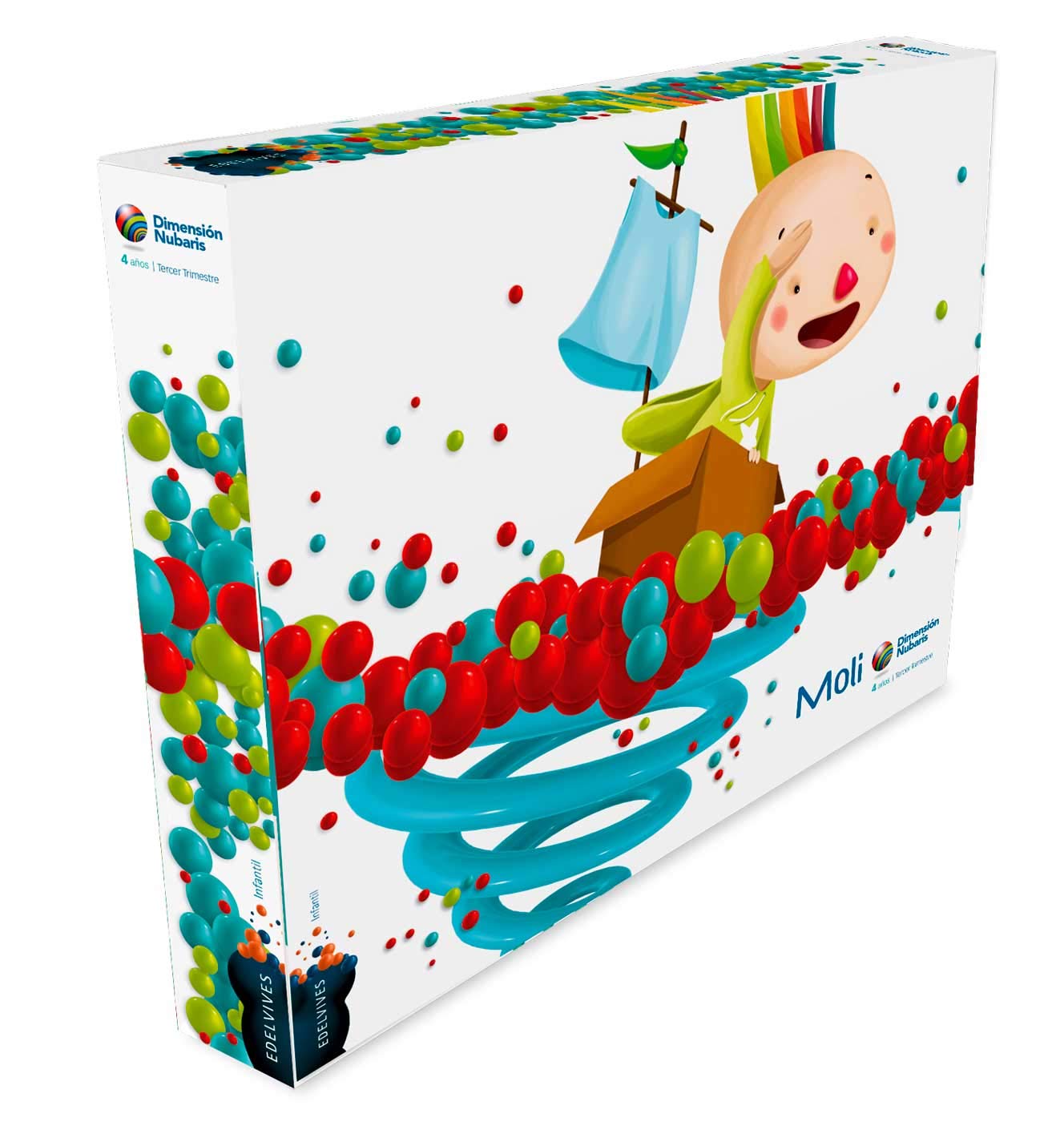 Libro: Infantil 4 años Moli (Tercer Trimestre)