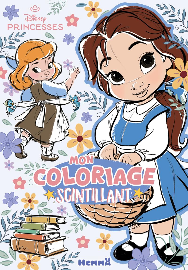 Libro: Mon coloriage scintillant Disney Princesses