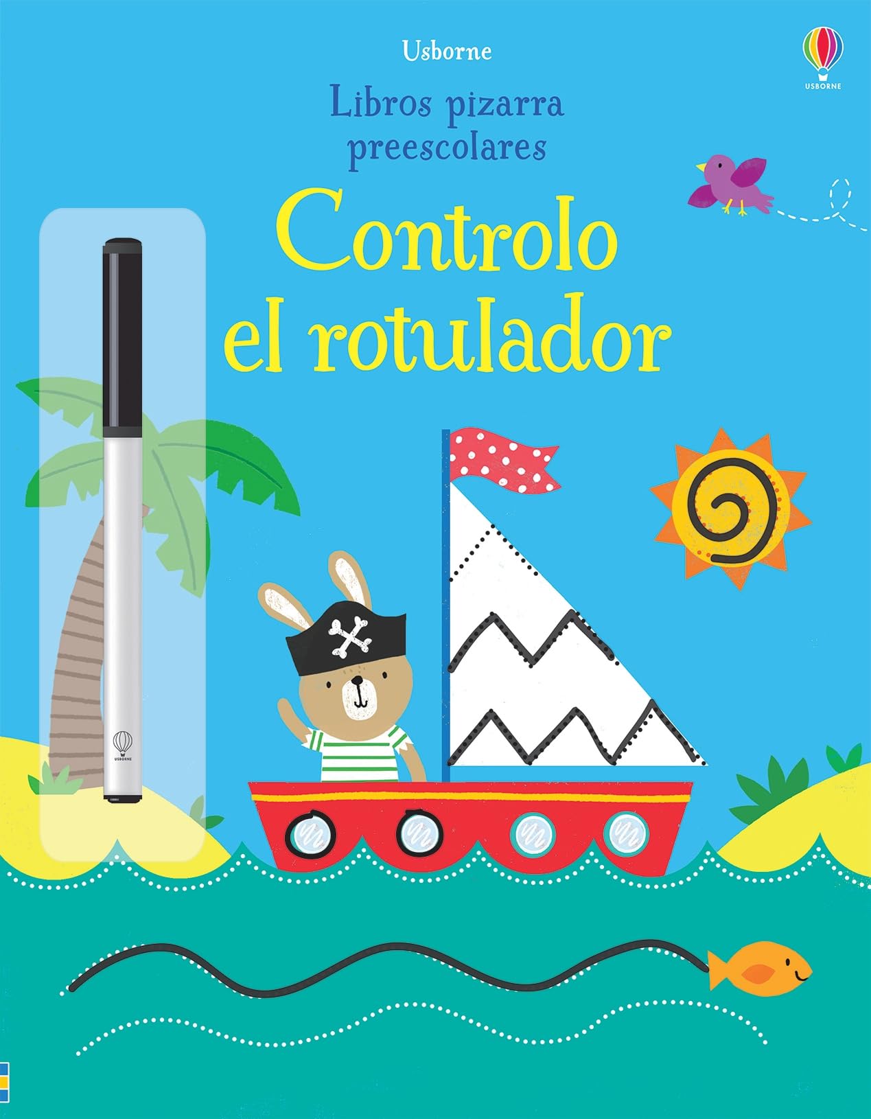 Libro: Controlo el rotulador (Libros pizarra preescolares)