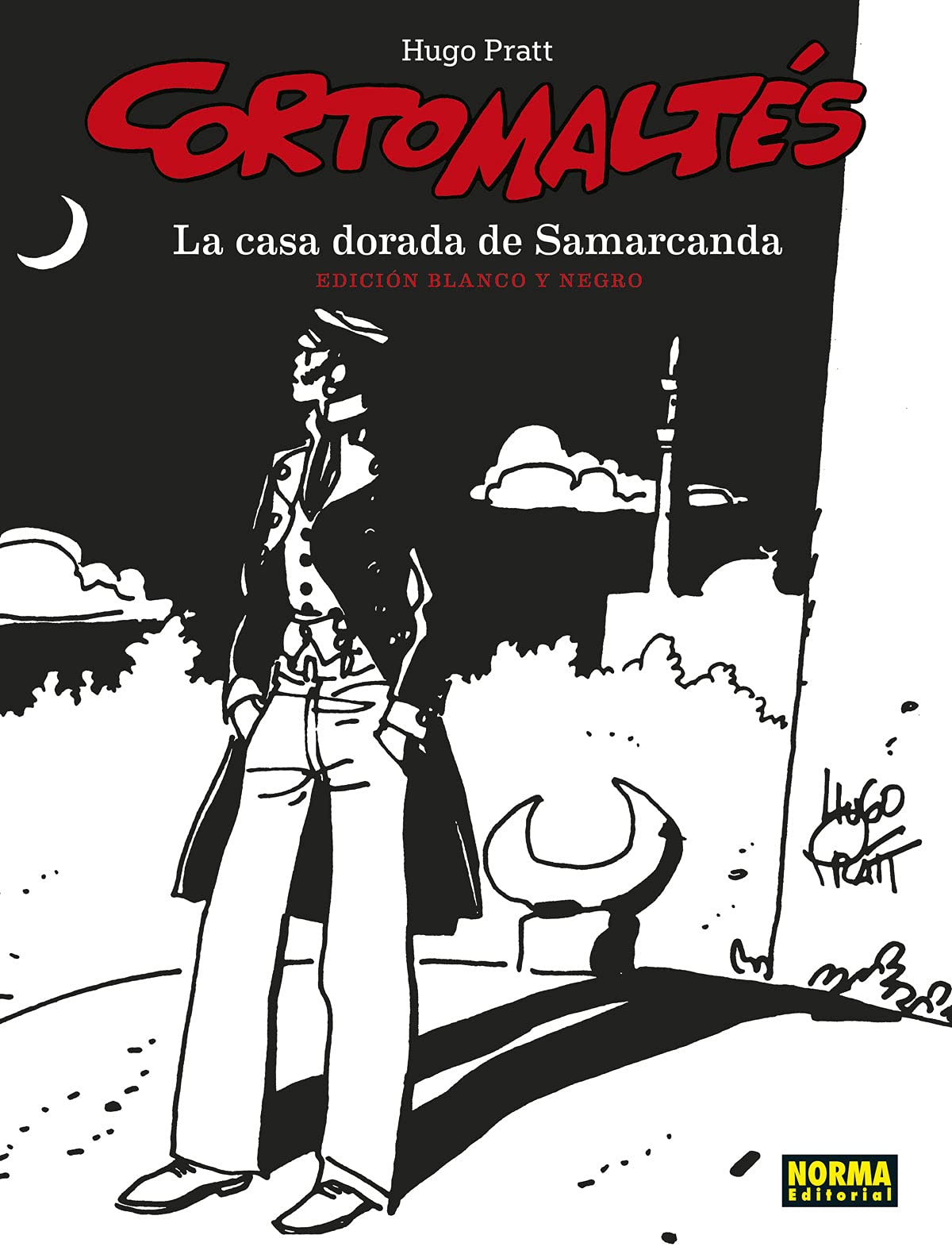 Libro: CORTO MALTES. LA CASA DORADA DE SAMARCANDA. ED B/N