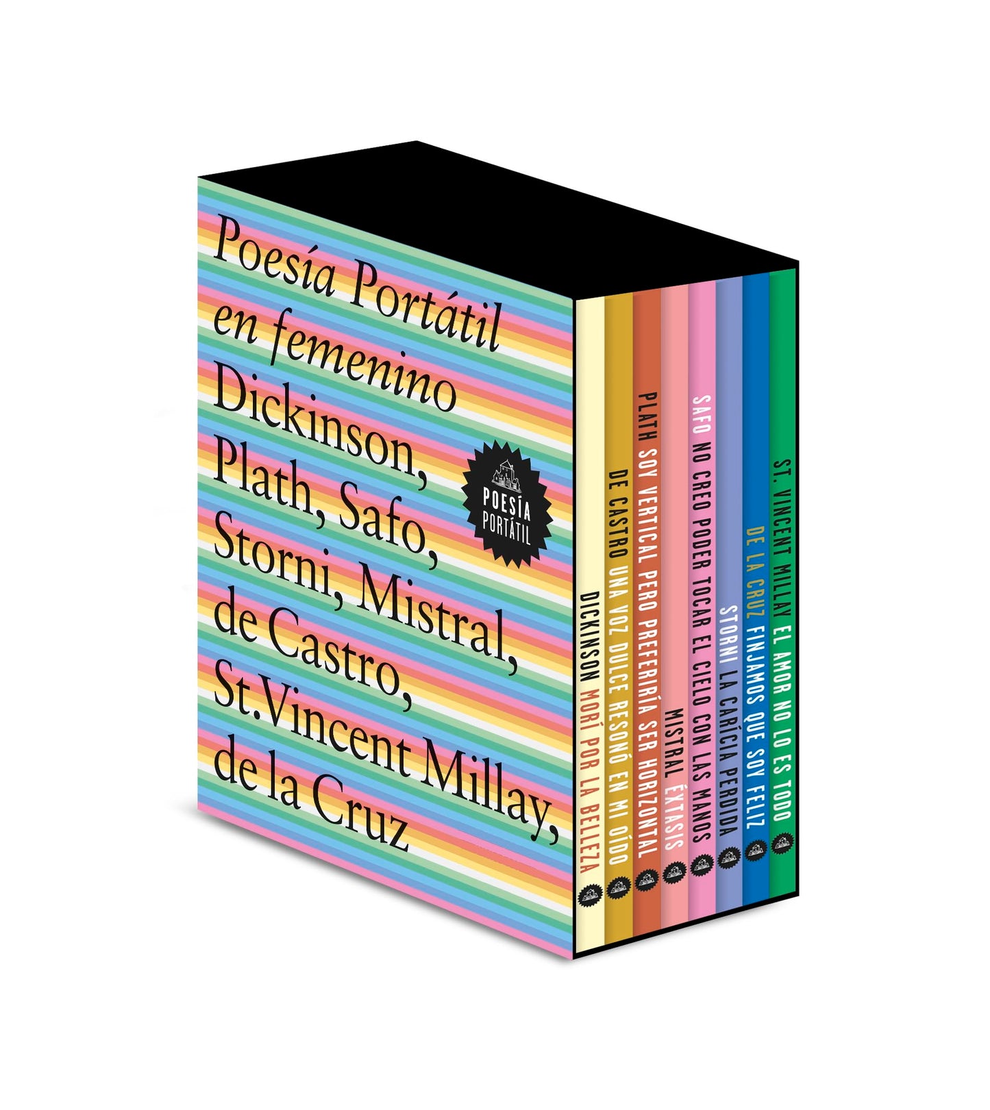 Libro: Estuche. Poesía Portátil en femenino / Portable Poetry in Feminine (Box Set) (Spanish Edition)