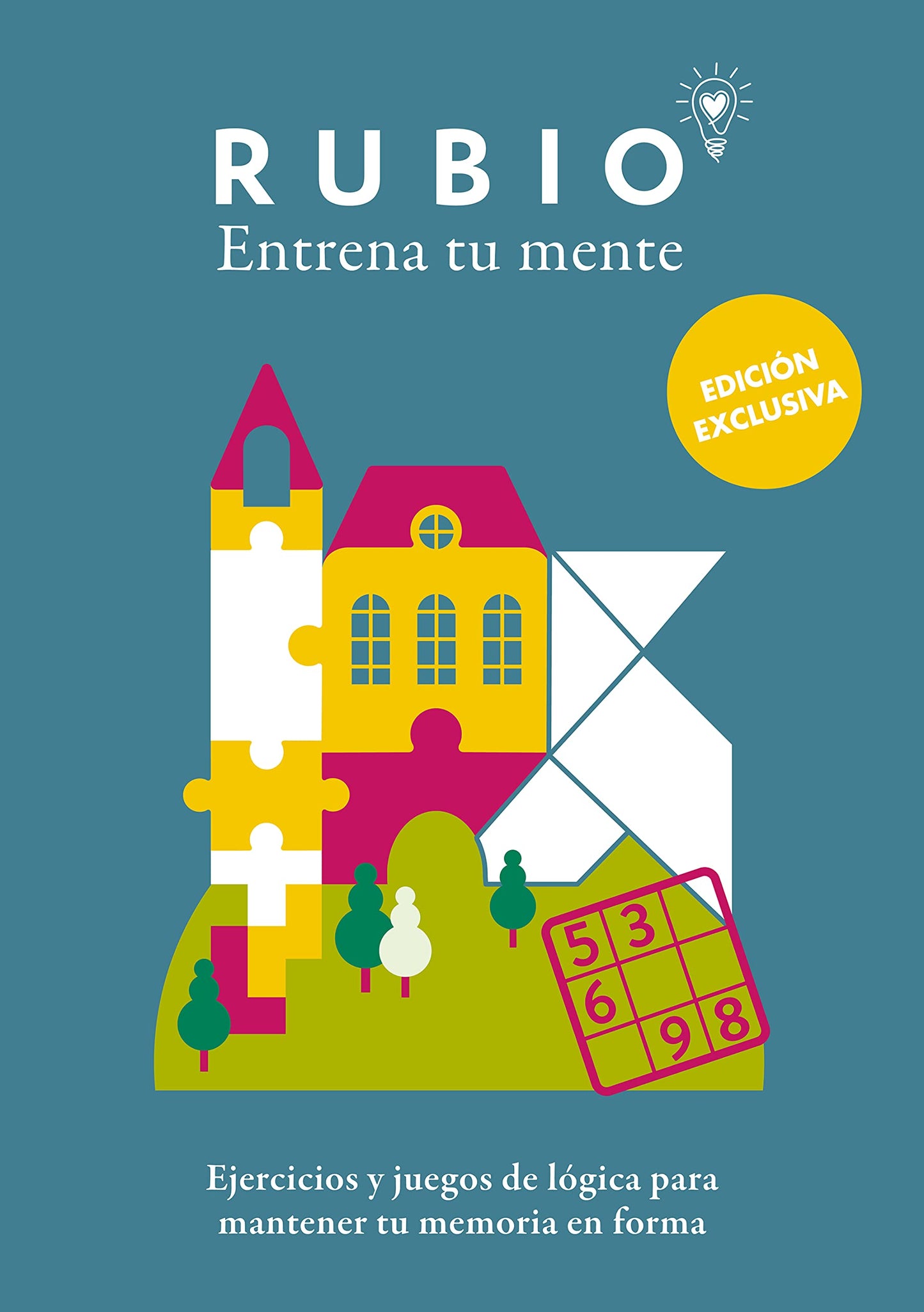 Libro: Ejercicios y juegos de lógica para mantener tu memoria en forma (edición exclusiva) (Rubio. Entrena tu mente): Ejercicios y juegos de memoria para adultos (Crecimiento personal)