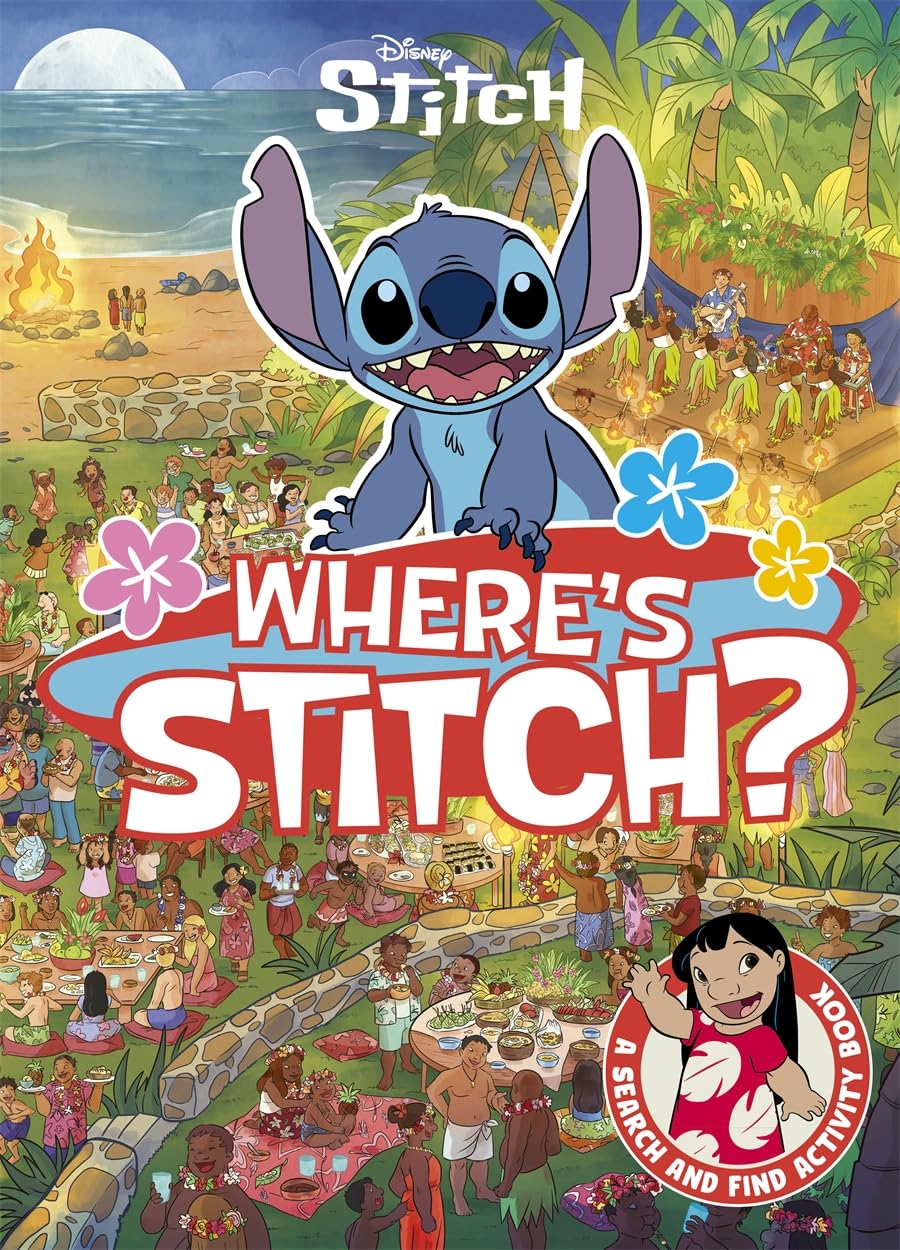 Libro: Studio Press Wheres Stitch? A Disney search-and-find activity book.