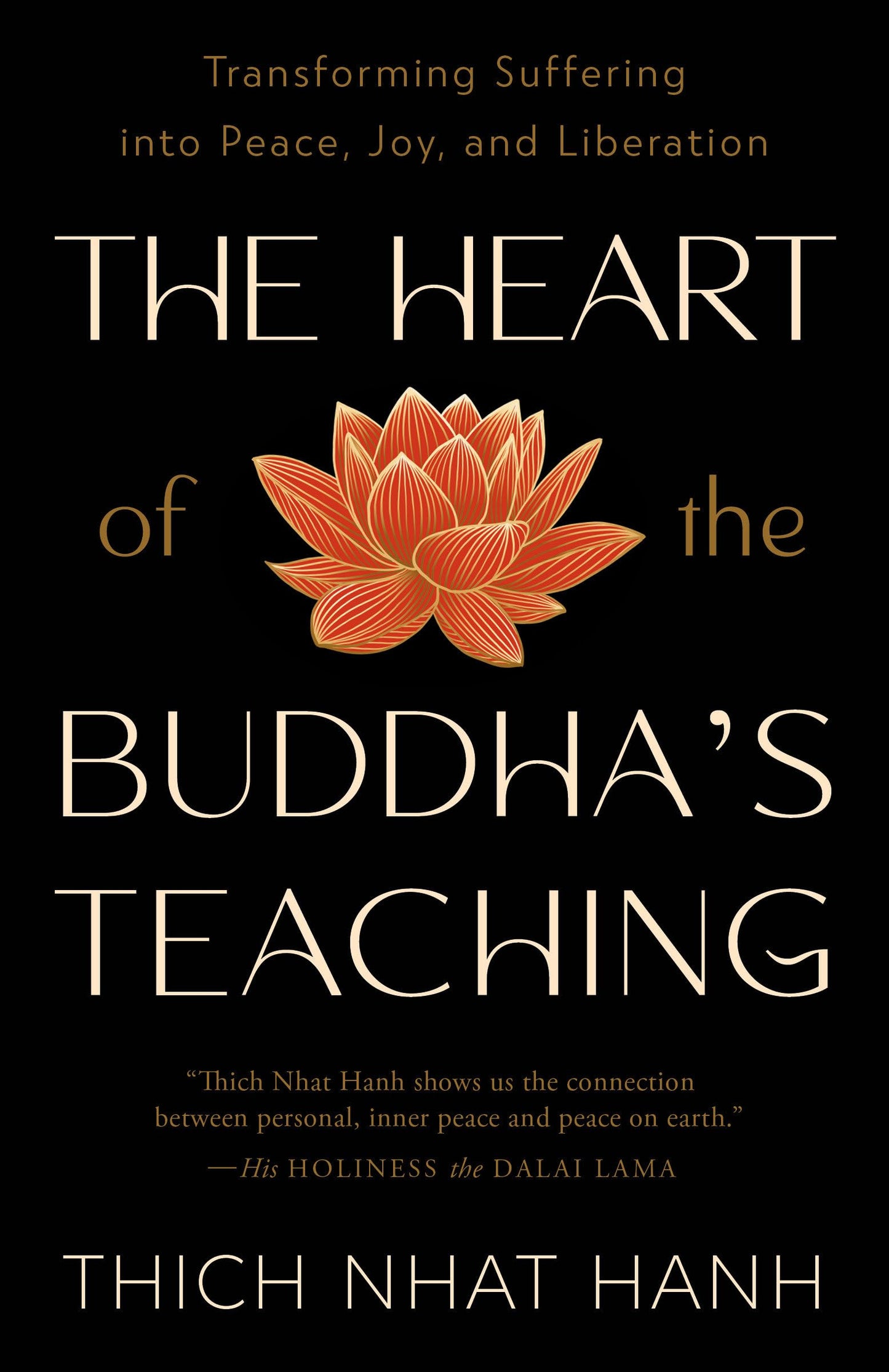 Libro: The Heart of the Buddha's Teaching: Transforming Suffering into Peace, Joy, and Liberation
