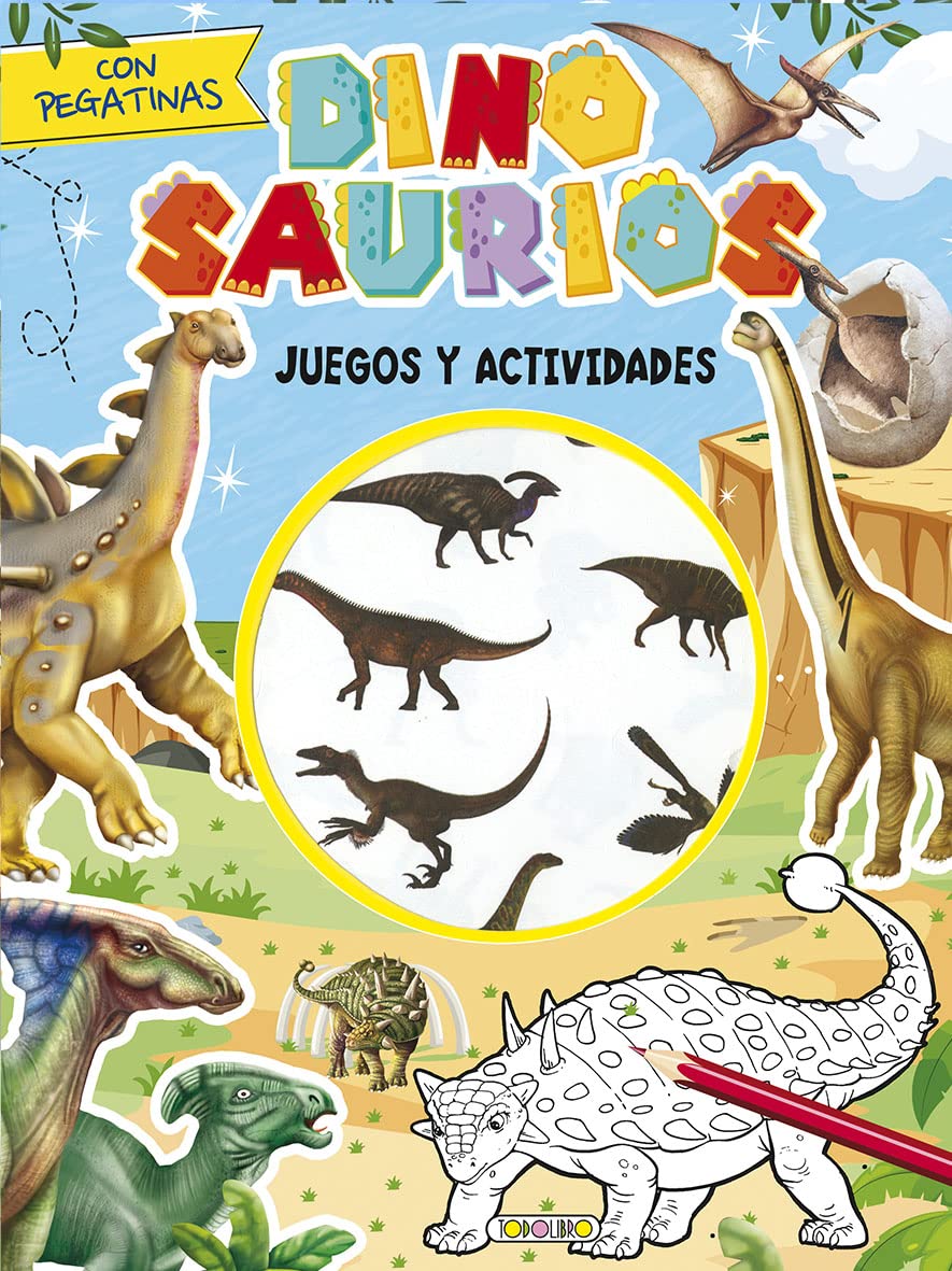 Libro: Dinosaurios (Colección Actividades con pegatinas)