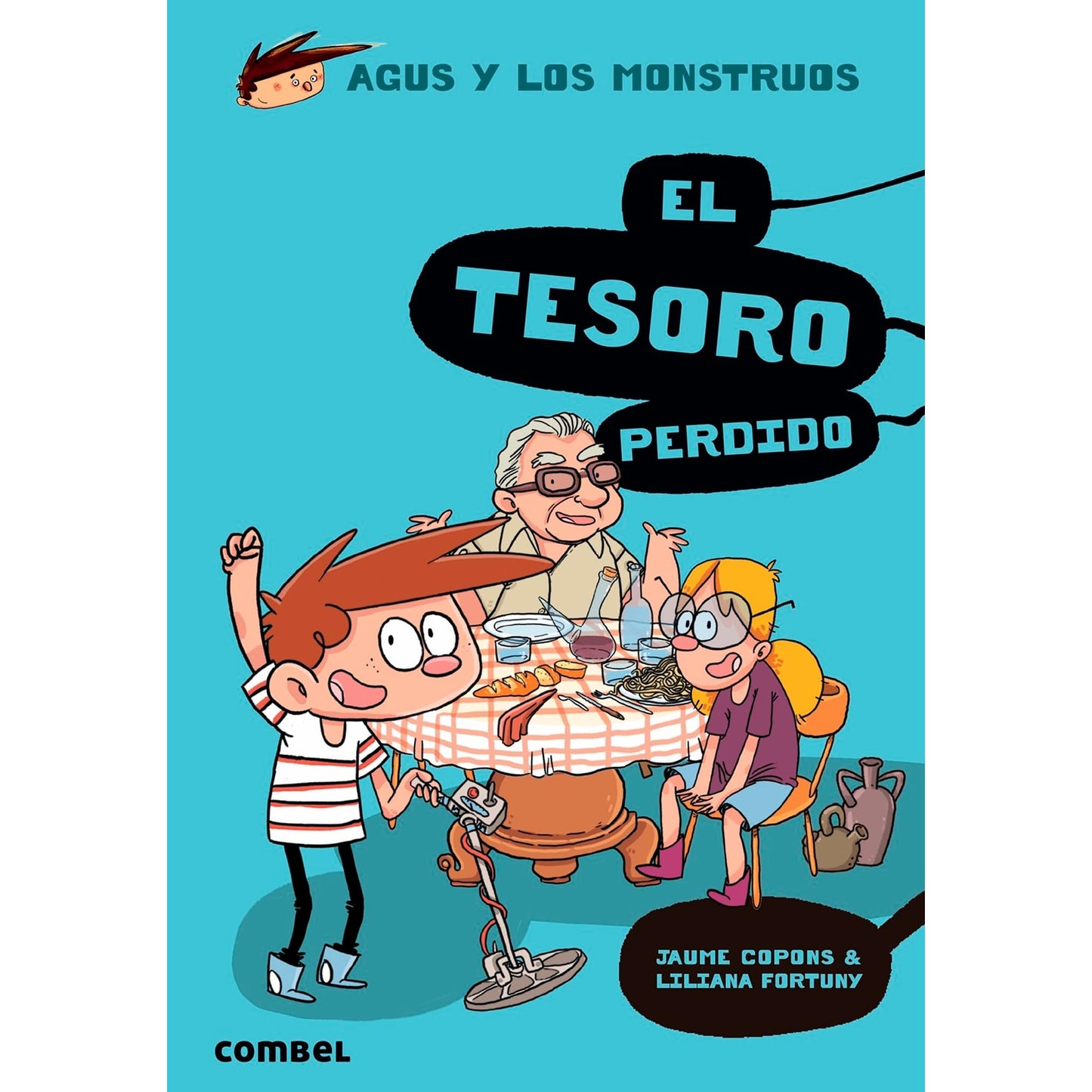 Libro: El tesoro perdido (Agus y los Monstruos 12) - Novela Gráfica Infantil 8 Años | Fomenta la Lectura