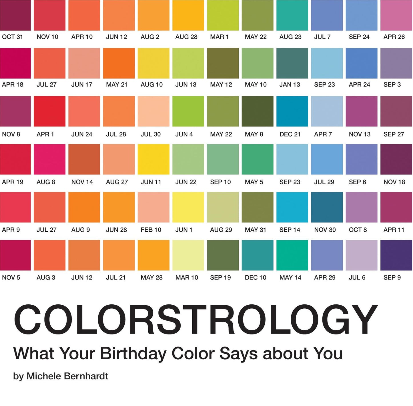 Libro: Colorstrology: What Your Birthday Color Says about You