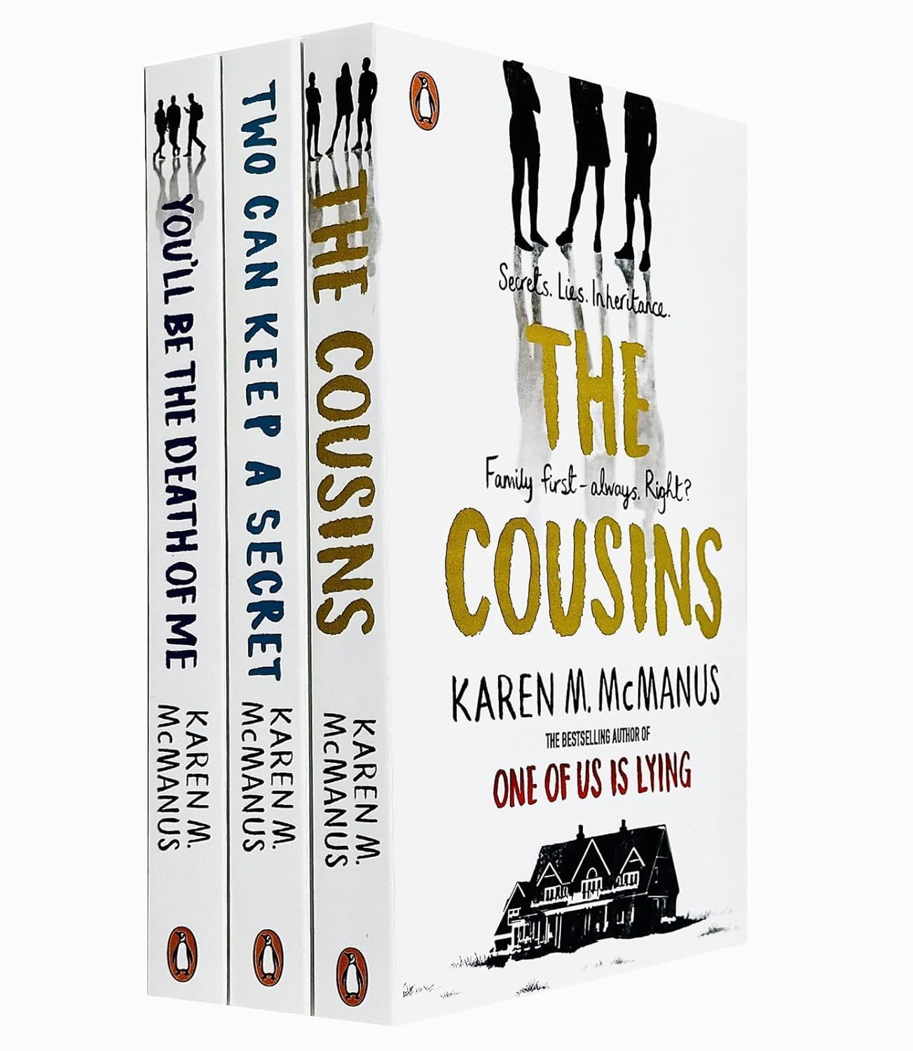 Libro: Karen M. McManus 3 Books Collection Set (The Cousins, Two Can Keep a Secret, You will be the Death of Me)