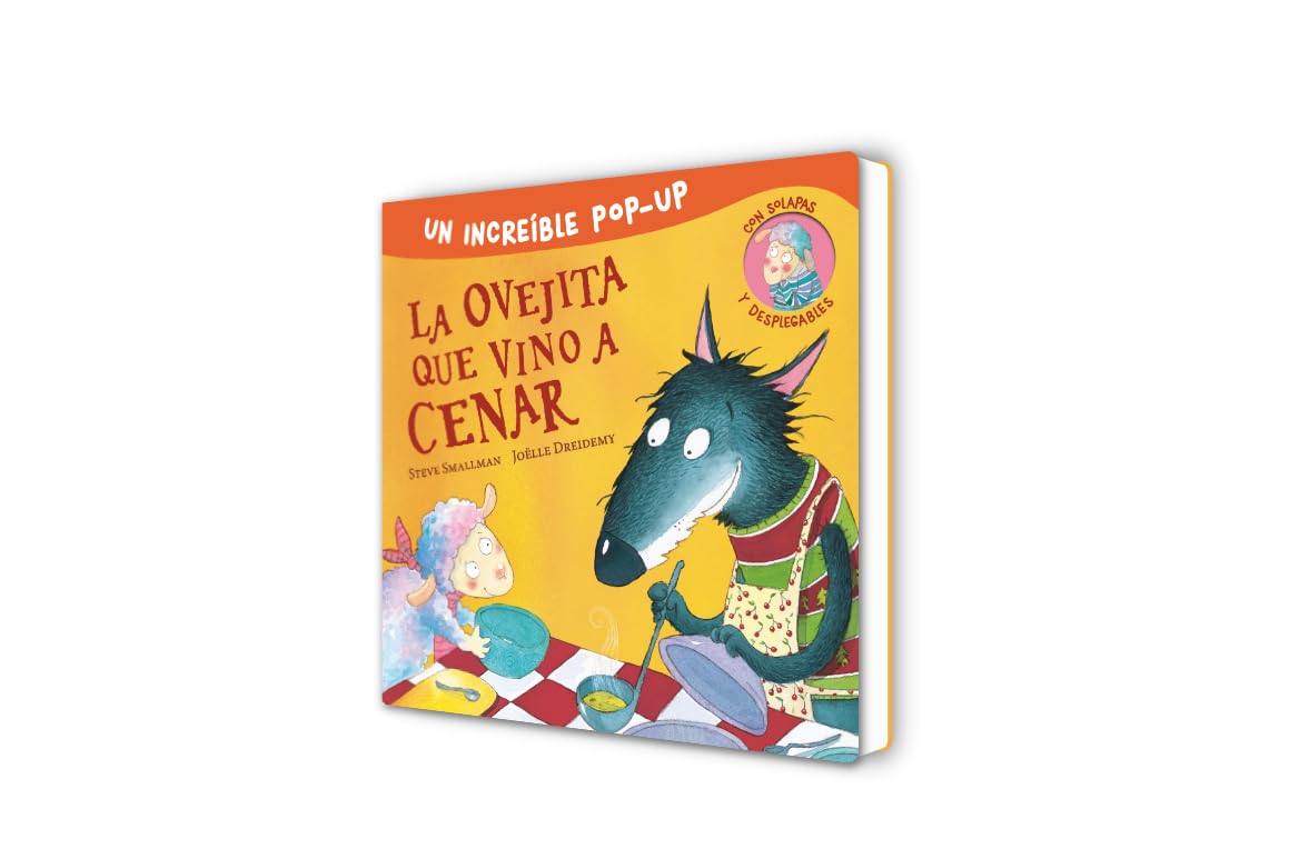 Libro: Pop-Up de La ovejita que vino a cenar (La ovejita que vino a cenar. Libro Pop-Up): Un increíble Pop-Up con solapas y desplegables (Pequeñas manitas)