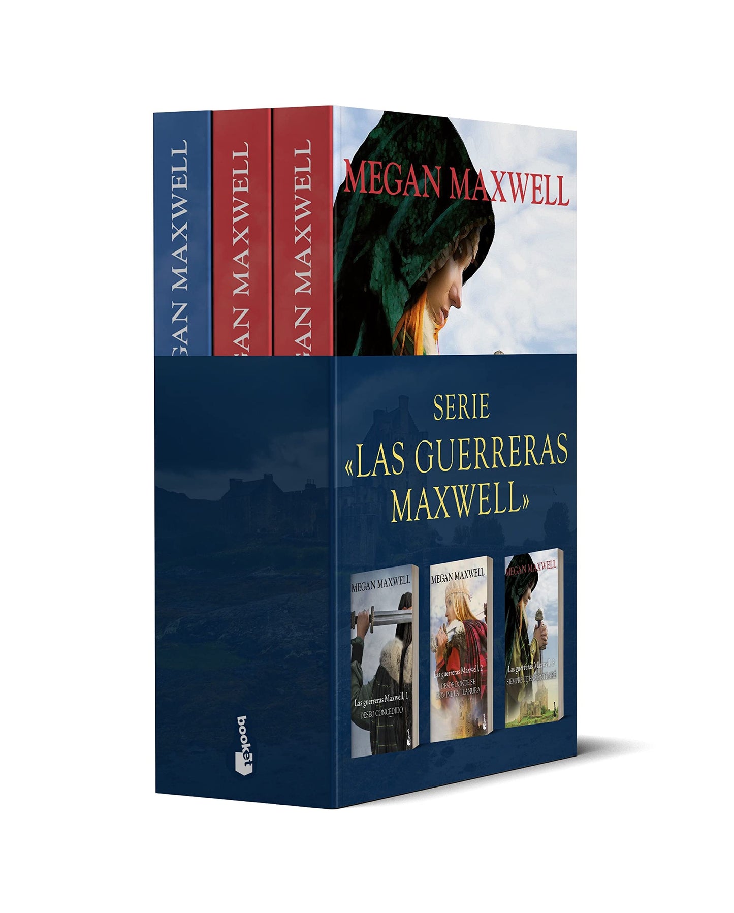 Pack Guerreras Maxwell: Deseo concedido + Desde donde se domine la llanura + Siempre te encontraré: 1 (Biblioteca Megan Maxwell)