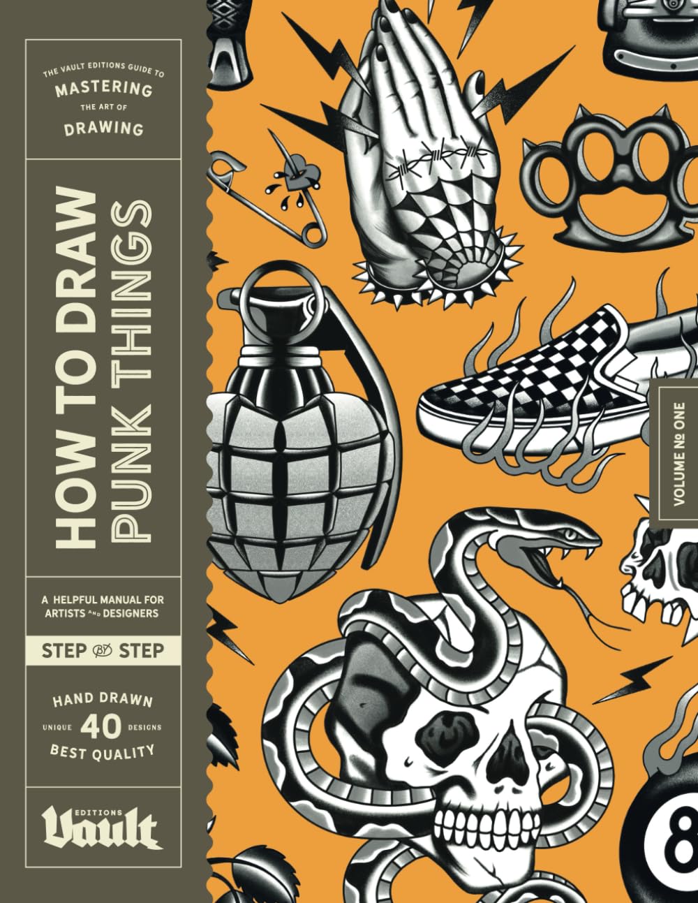 Libro: How to Draw Punk Things: A Step-by-Step Guide to Drawing Cool, Punk-Inspired Designs (How to Draw series by Vault Editions)