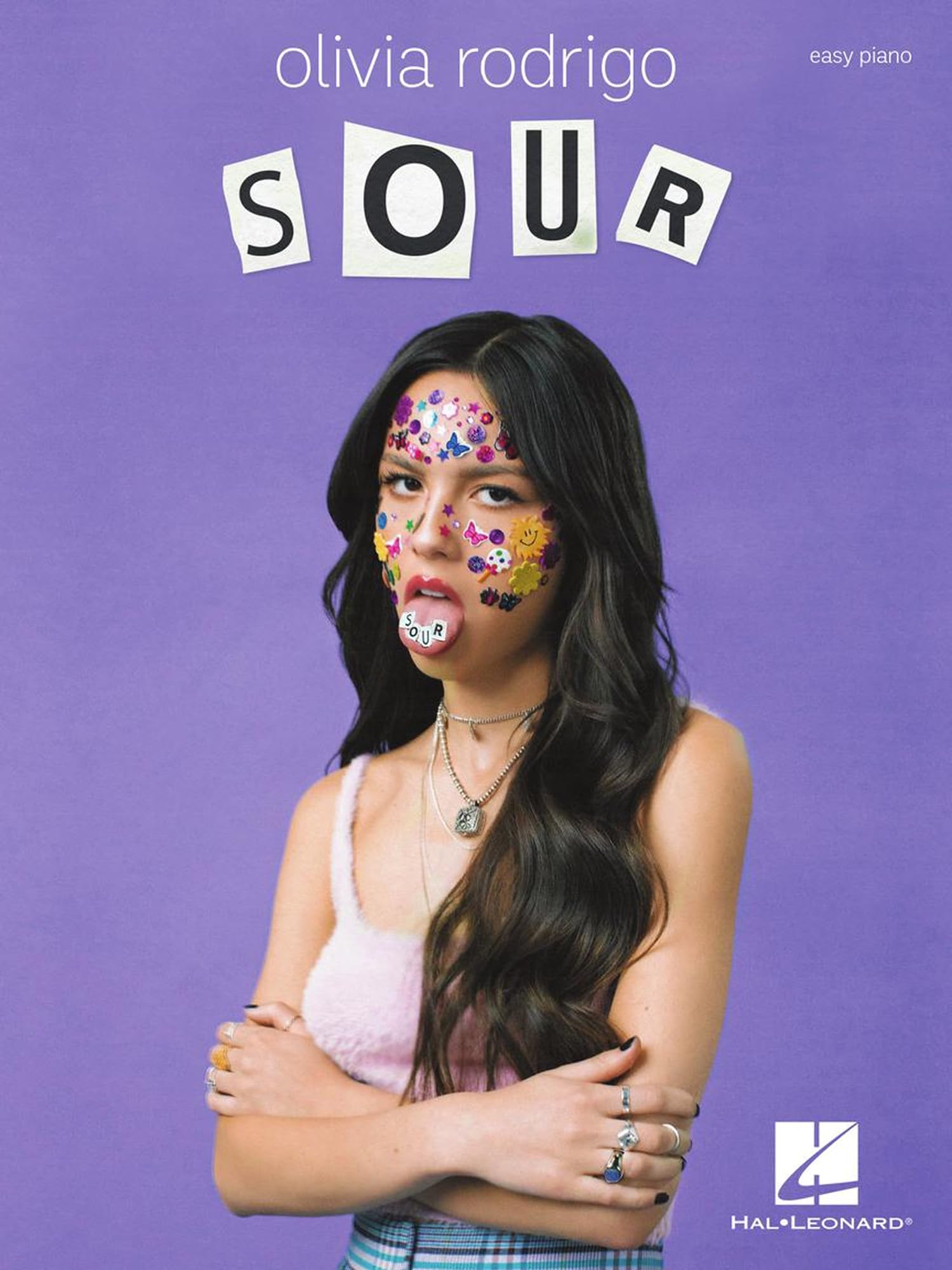 Libro: Olivia Rodrigo - Sour: Easy Piano (Hal Leonard)