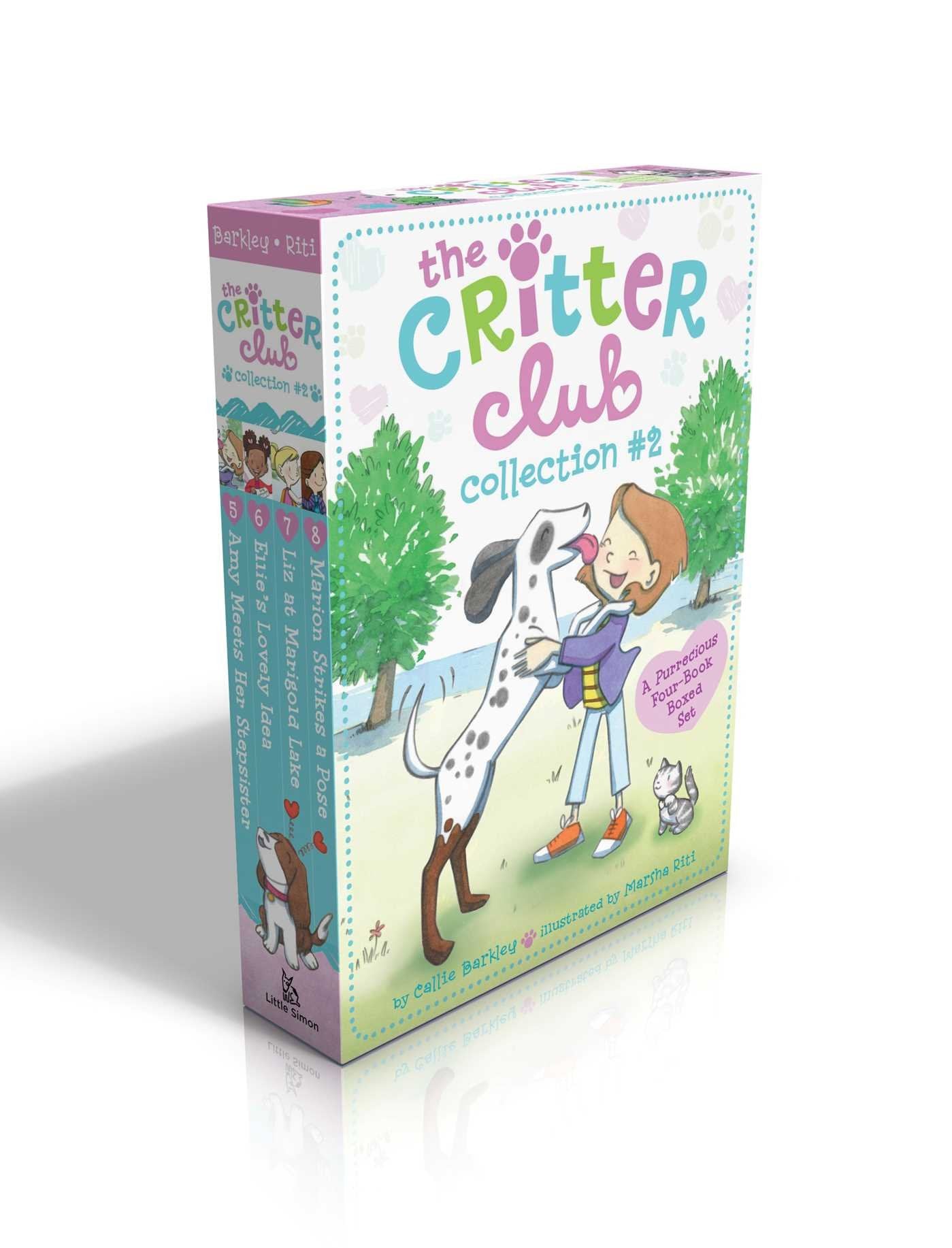 Libro: The Critter Club Collection #2 (Boxed Set): Amy Meets Her Stepsister; Ellie's Lovely Idea; Liz at Marigold Lake; Marion Strikes a Pose
